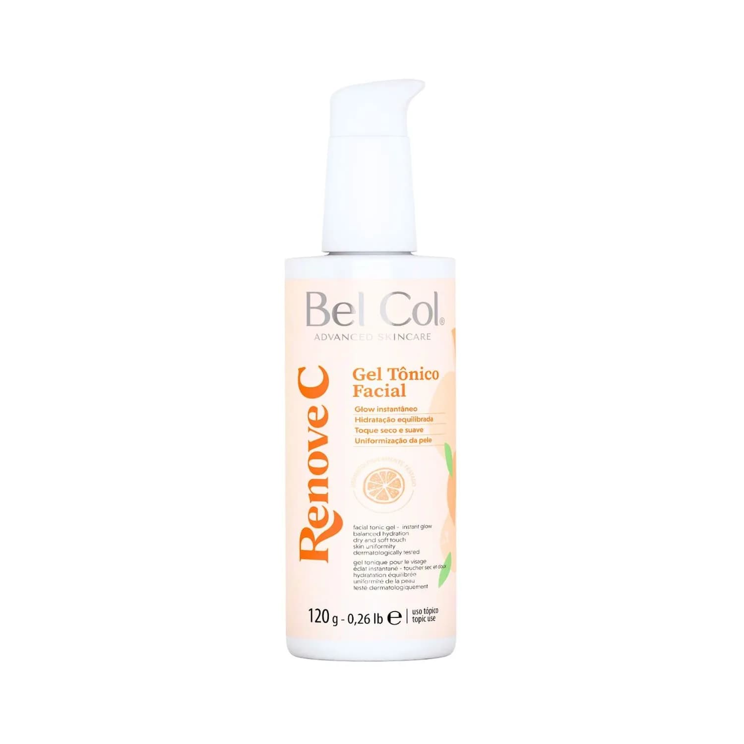 Bel Col Gel Facial Renove C Tonico Skincare Vitamina C 120ml — foto 1