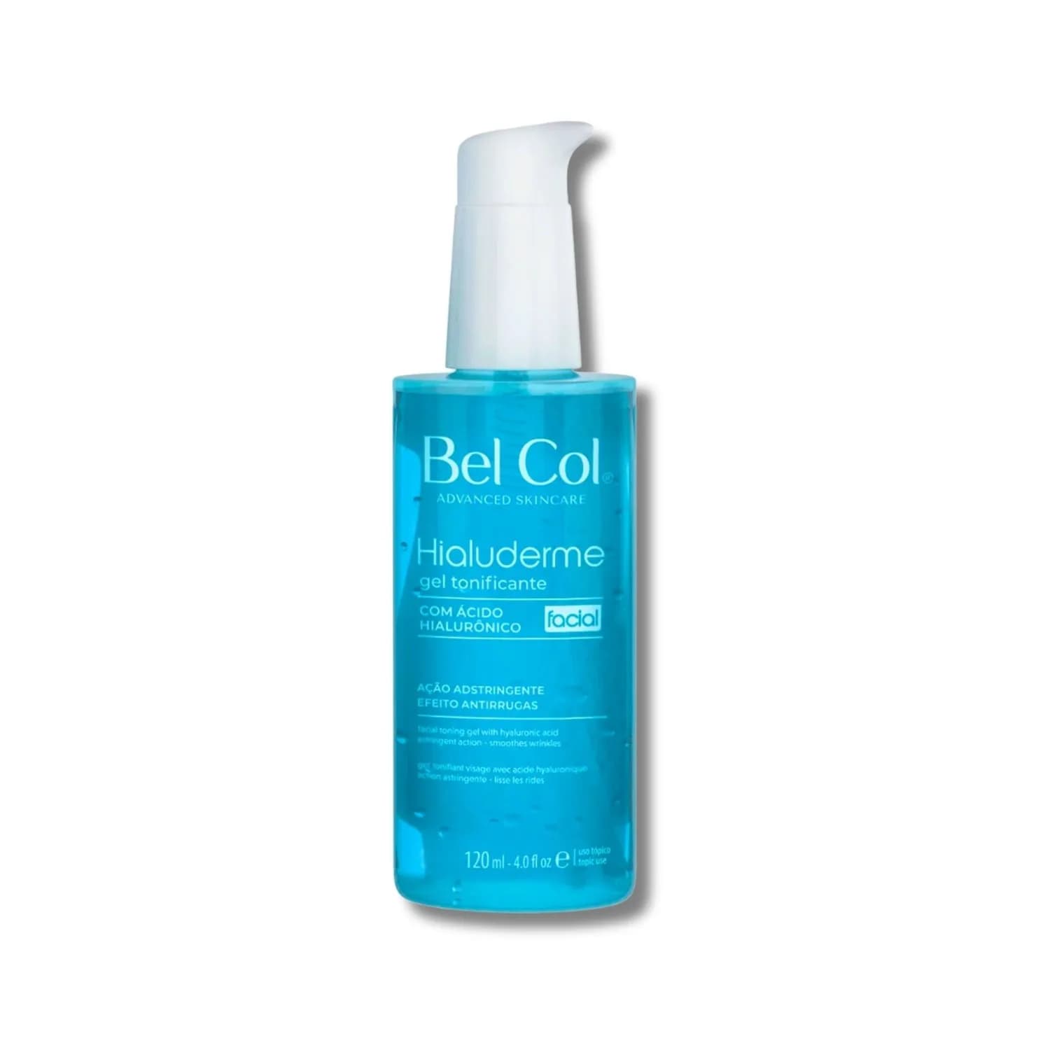 Bel Col Gel Tonificante Hialuderme Acido Hialuronico 120g
