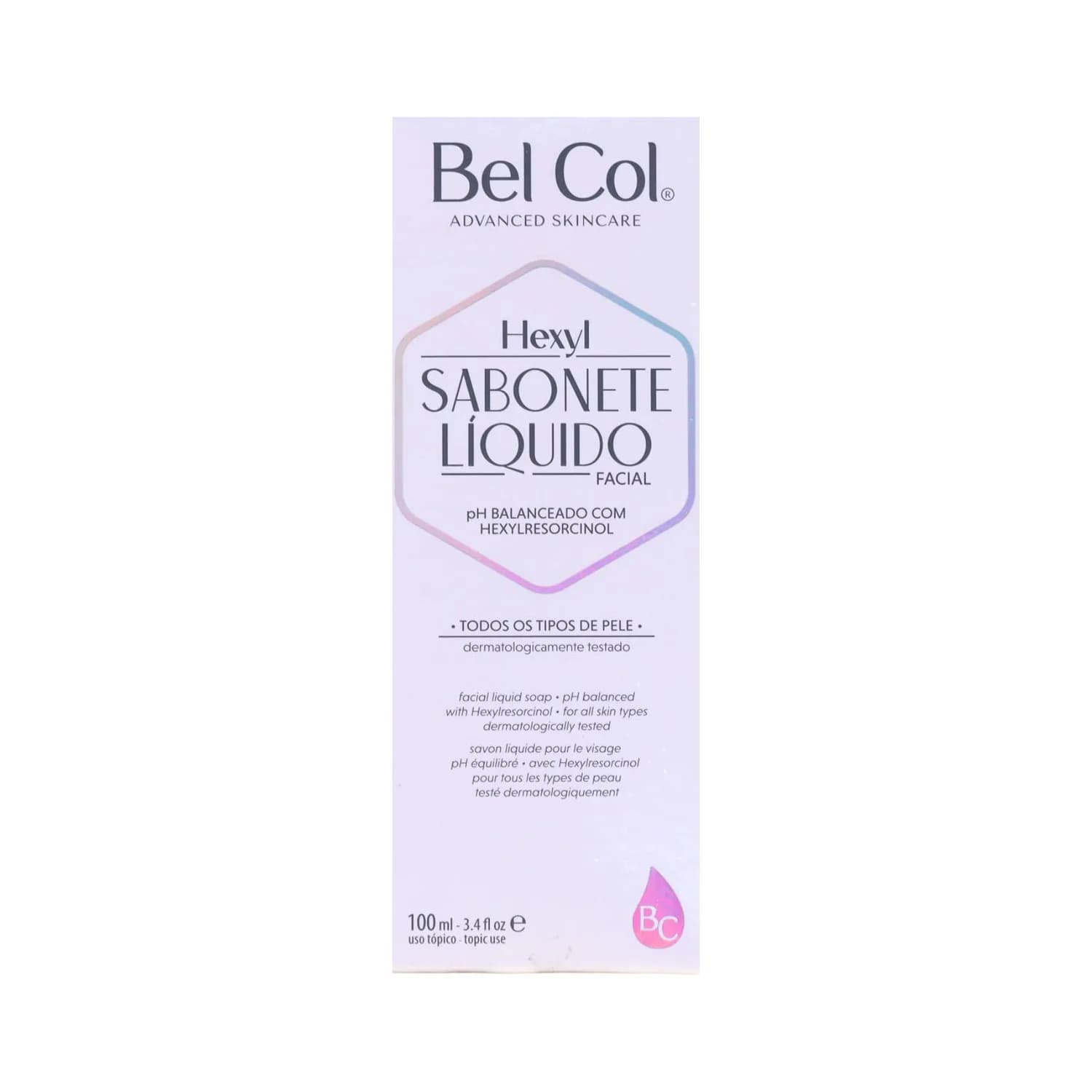 Bel Col Hexyl 4R Sabonete Facial para Melasma 100ml