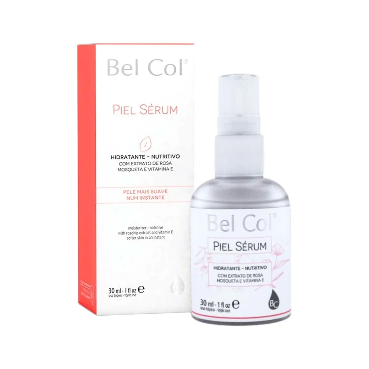 Bel Col Piel Serum Hidratante Nutritivo Rosa Mosqueta 30ml