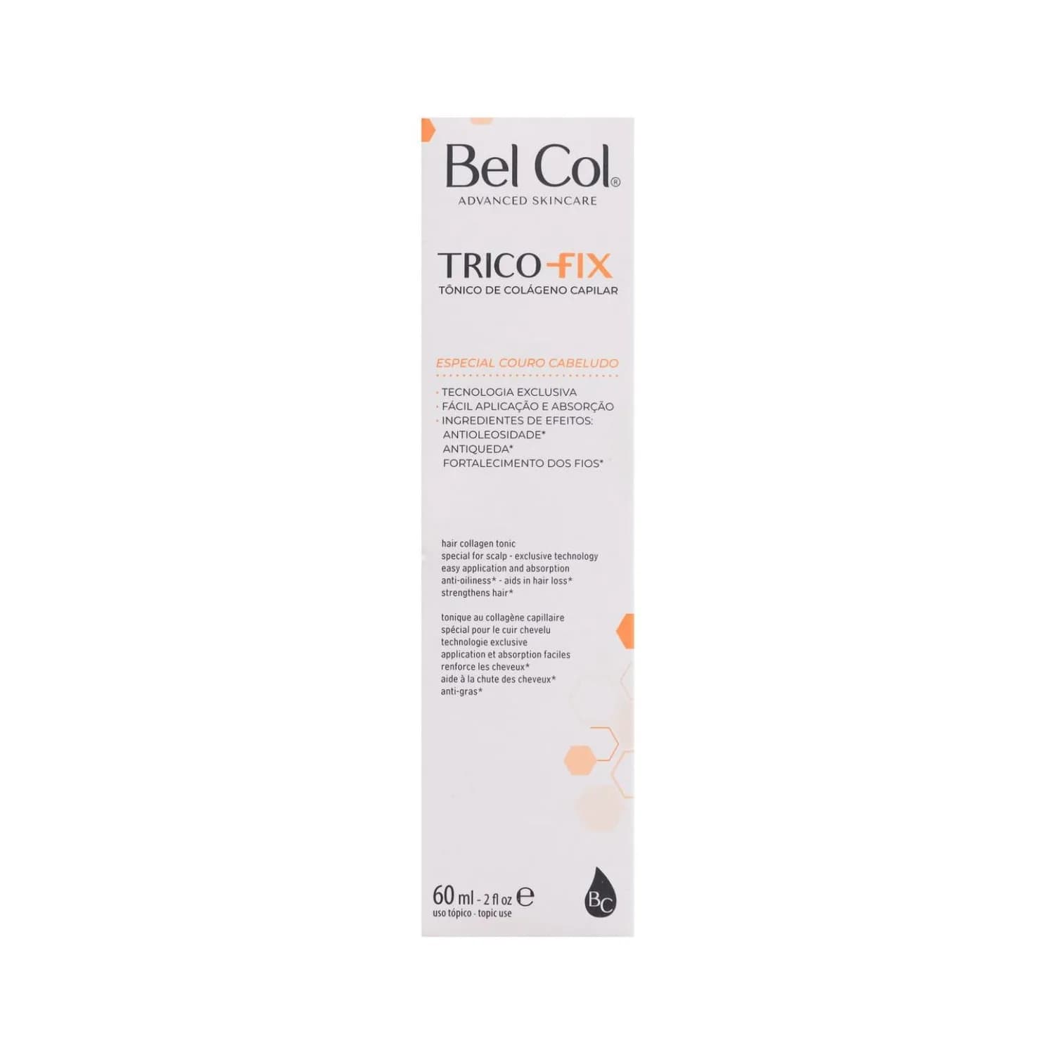 Bel Col Trico Fix Tonico Colageno Capilar 60ml