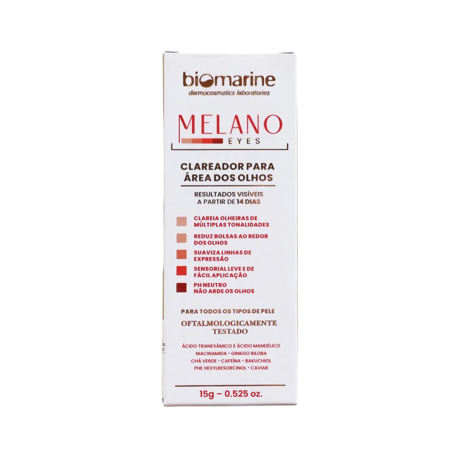 Biomarine Clareador Area Dos Olhos Melano Eyes 15g
