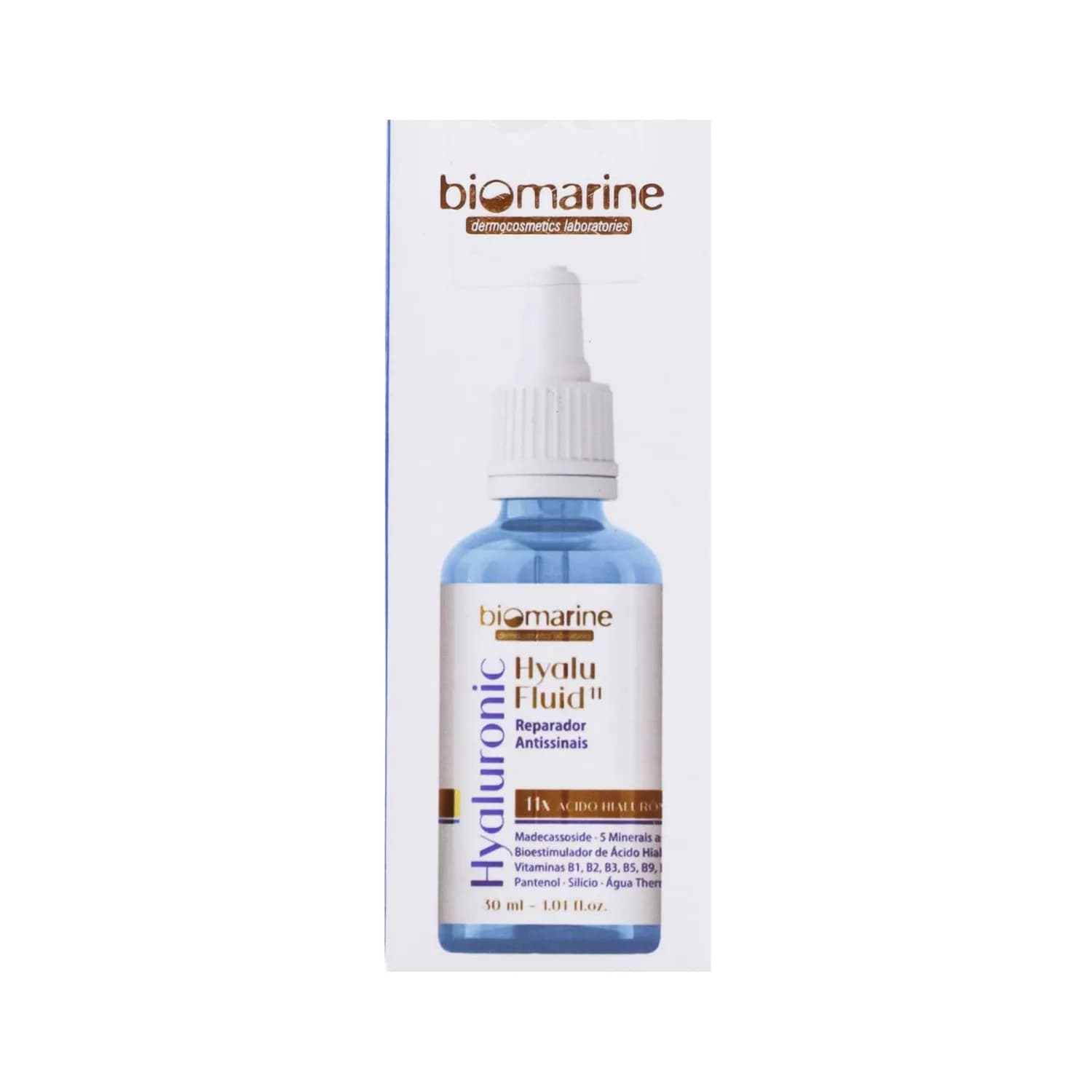 Biomarine Hyaluronic HyaluFluid Reparador Antissinais 30ml — foto 1