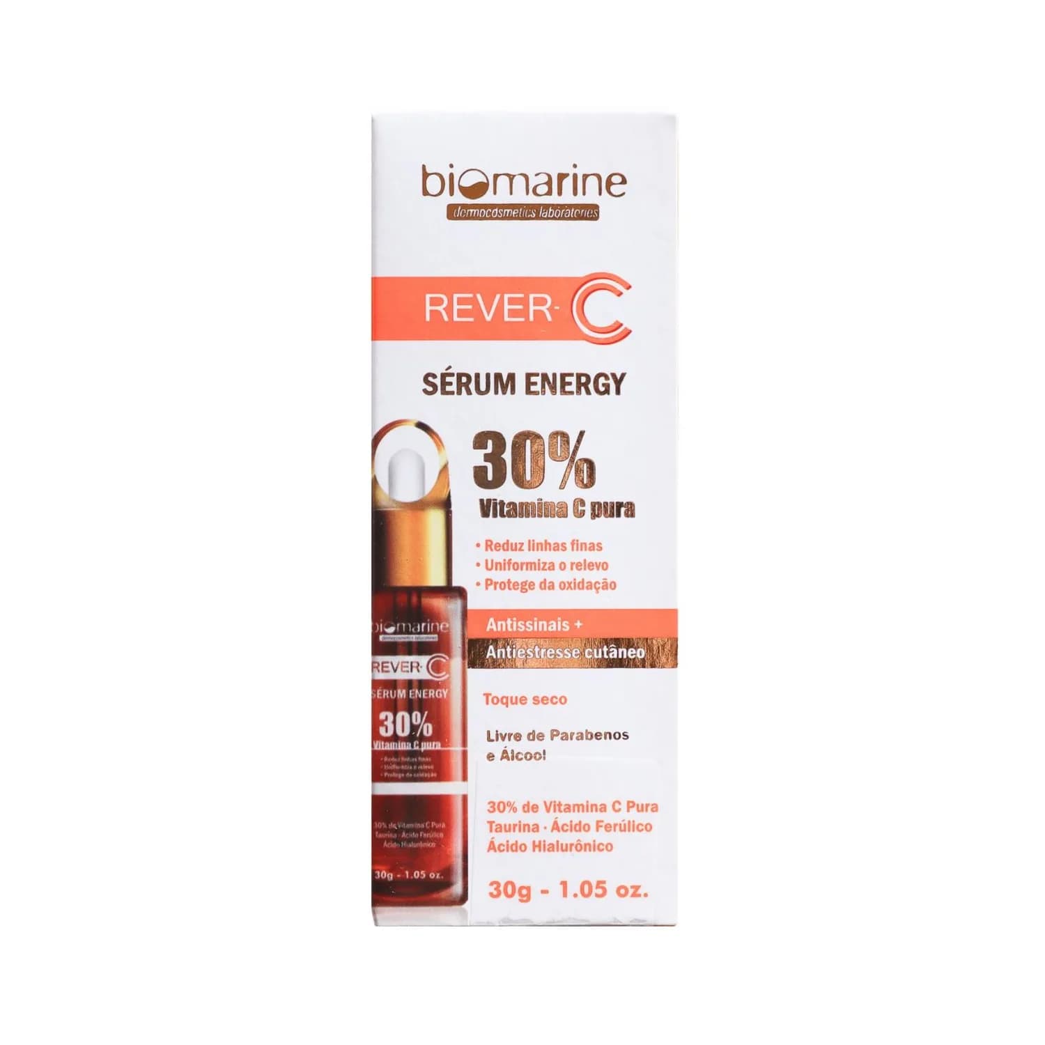 Biomarine Rever C Anti Idade Com Vitamina C Pura Energy 30g — foto 1