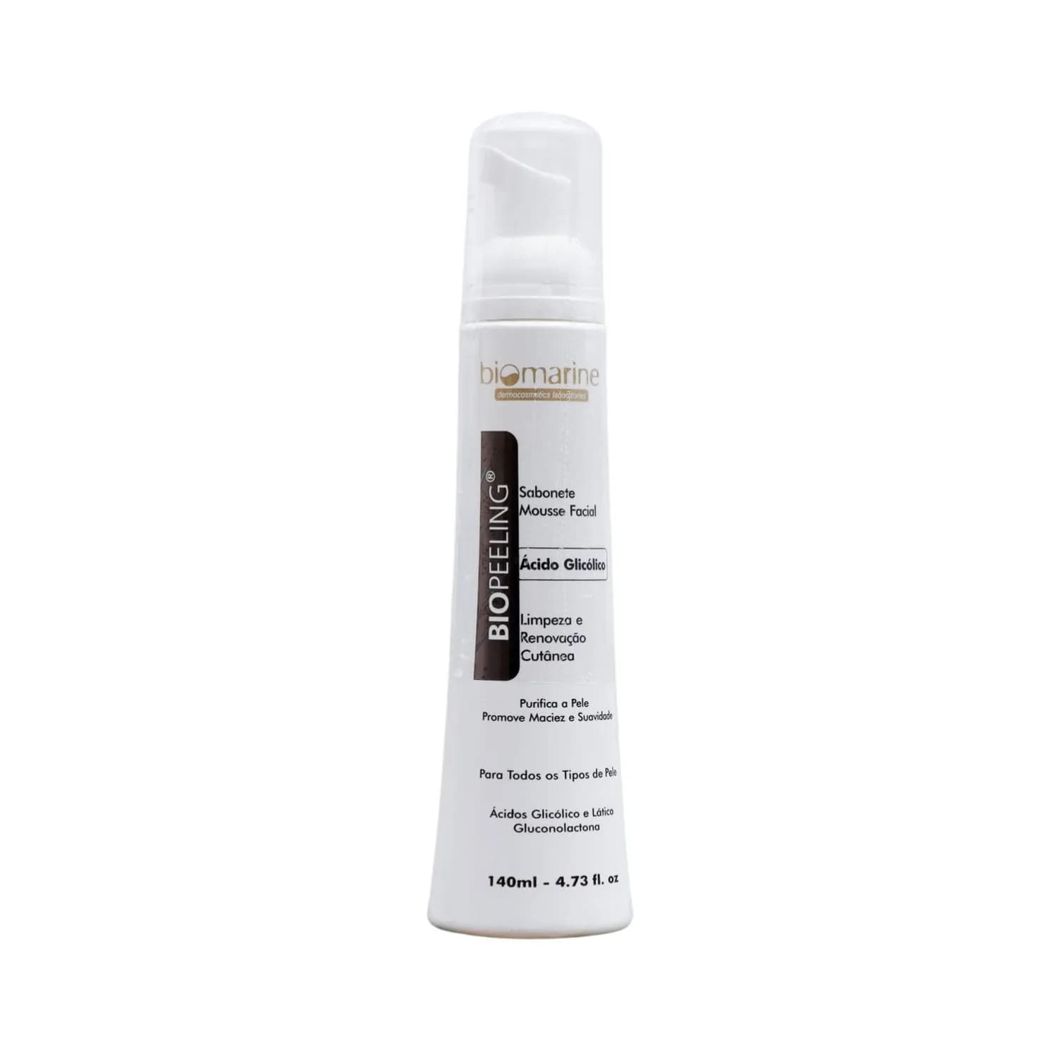 Biomarine Sabonete Facial Biopeeling Ácido Glicólico 140ml — foto 1