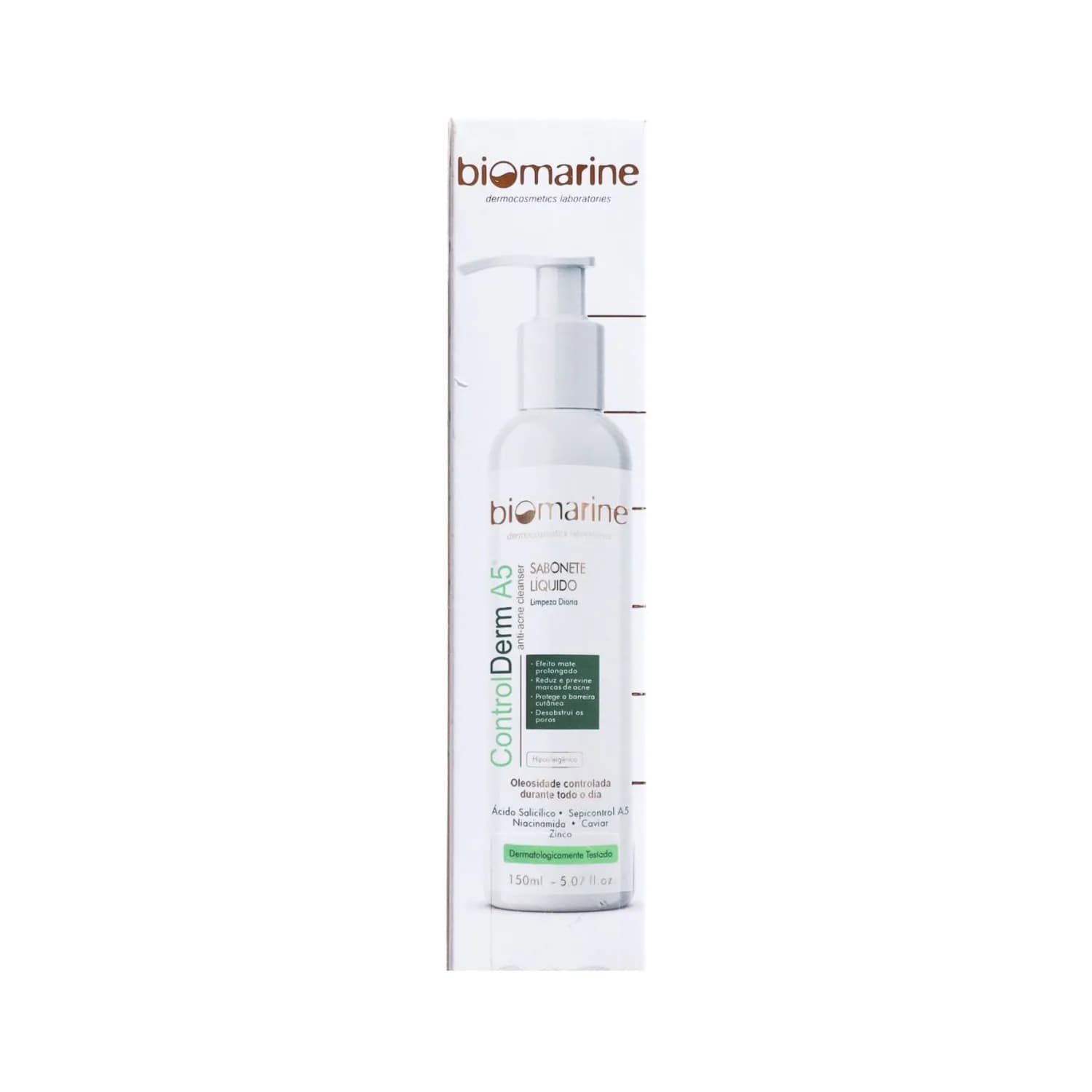 Biomarine Sabonete Facial Control Derm A5 Pele Oleosa 150ml — foto 1