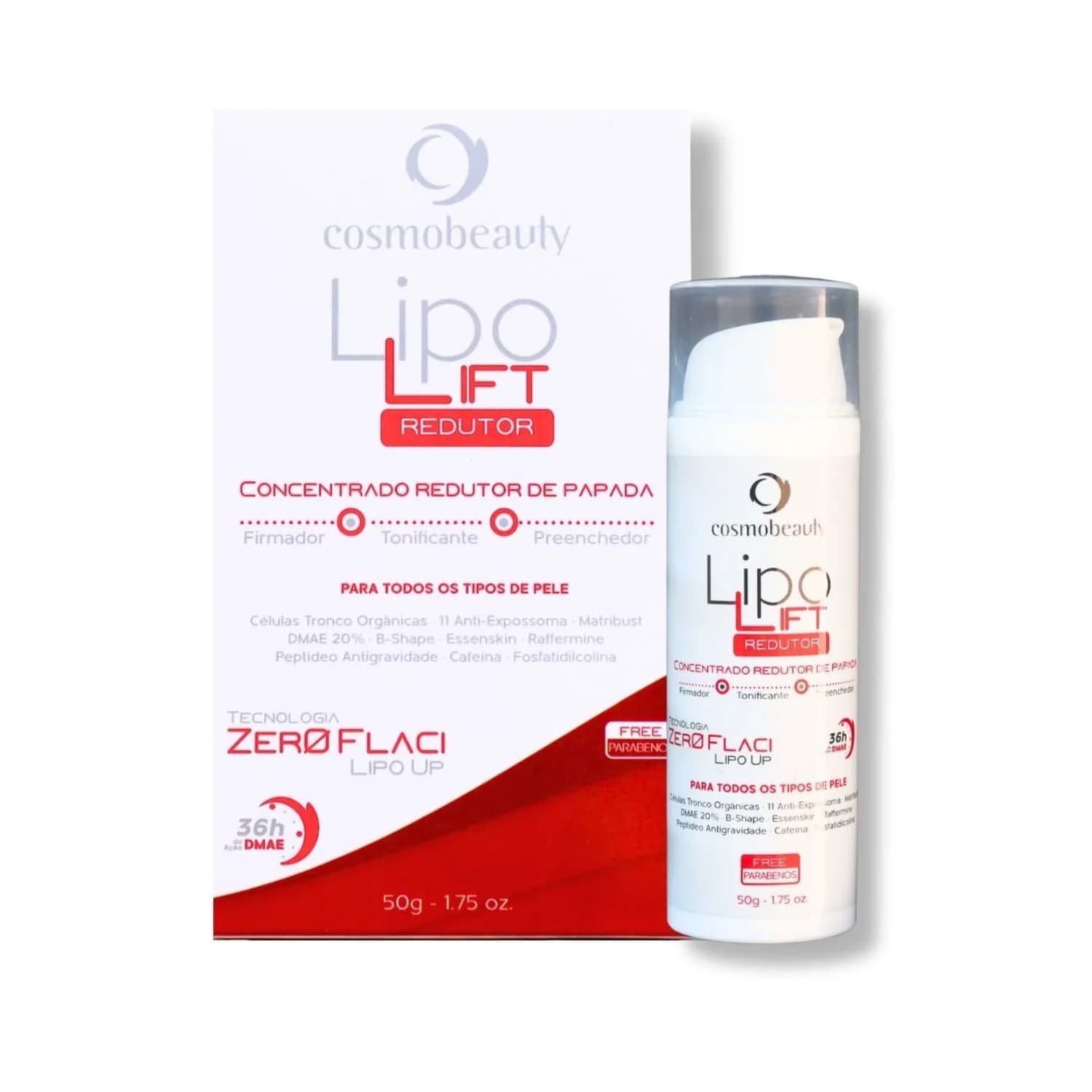 Cosmobeauty Booster Lipo Lift Redutor Firmador de Papada 50g — foto 1