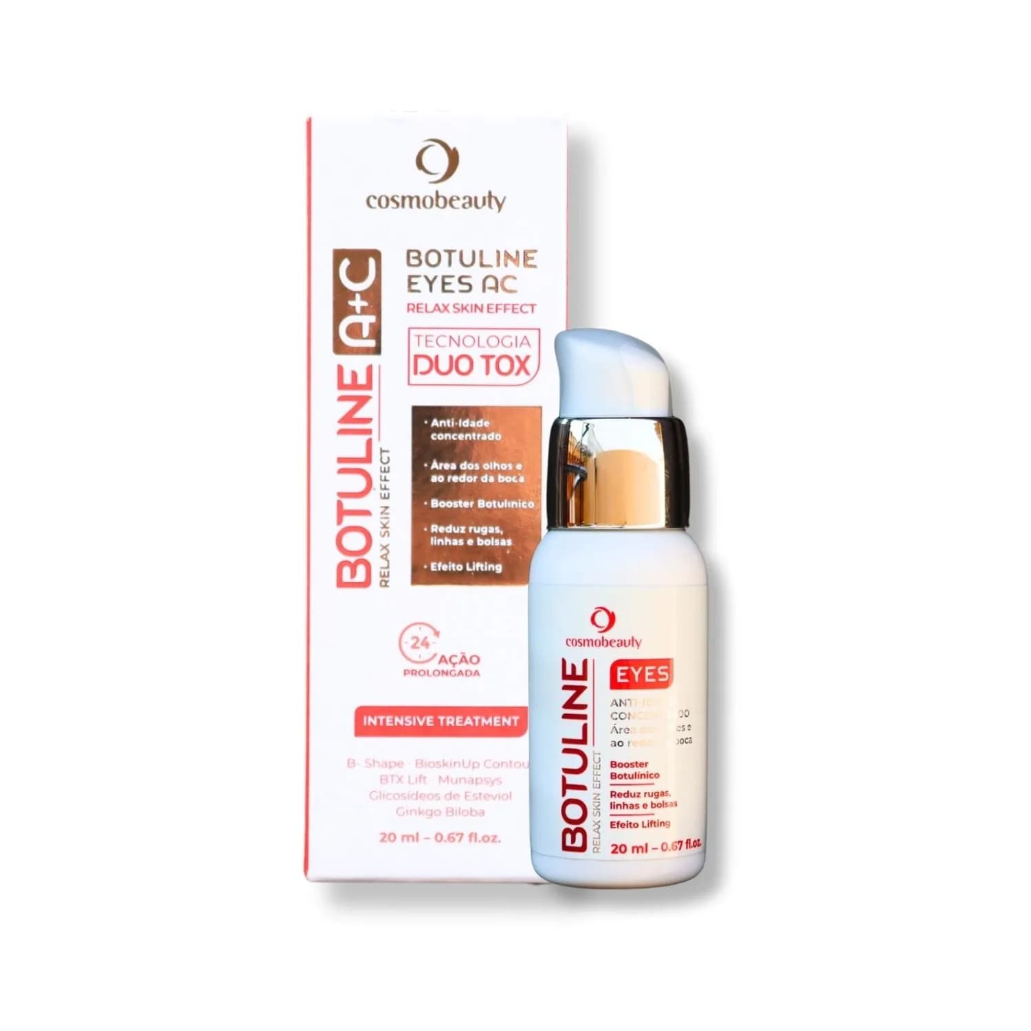 Cosmobeauty Botuline A Eyes Home Care Área dos Olhos 20g