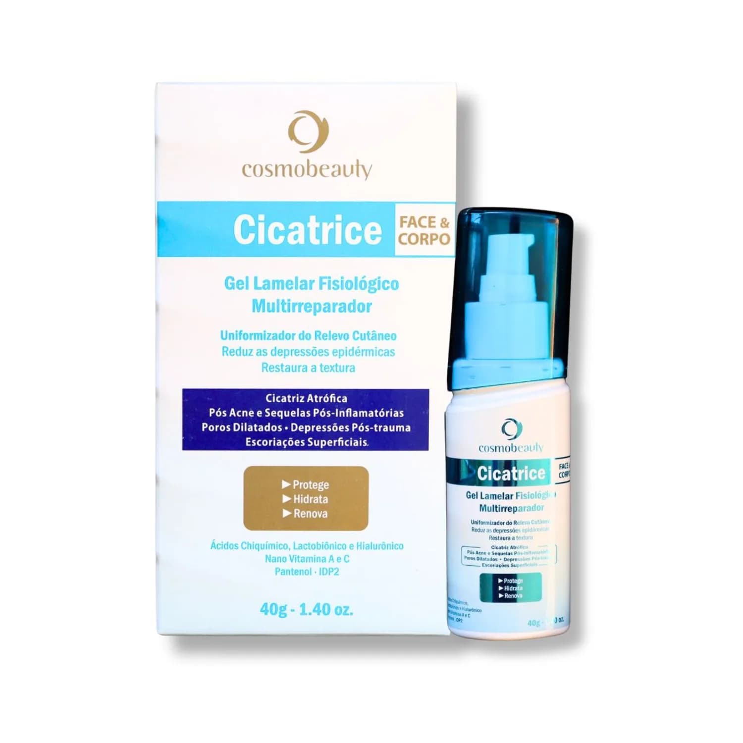 Cosmobeauty Cicatrice Gel Lamelar para Cicatrizes 40g