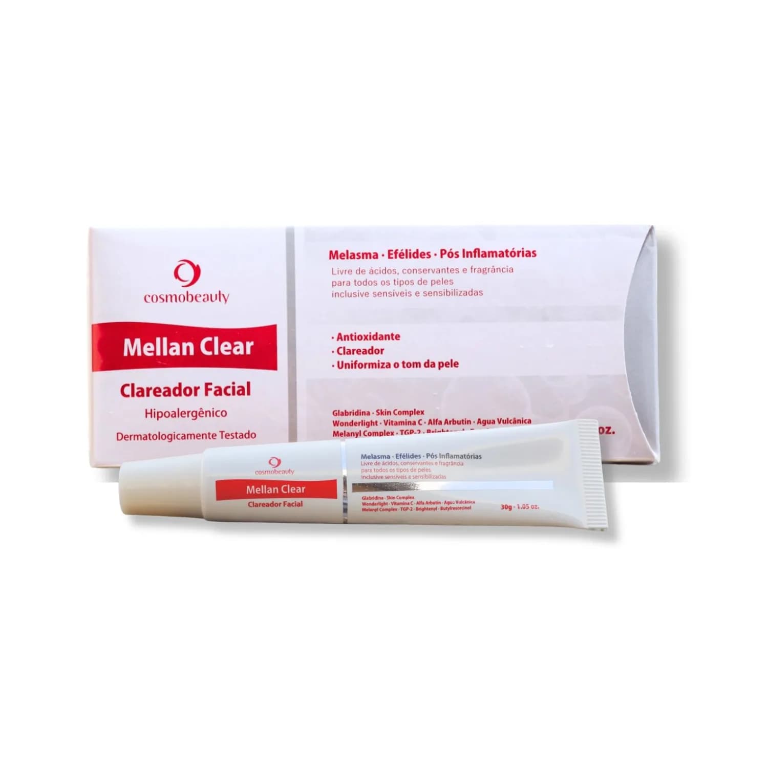 Cosmobeauty Clareador Facial Mellan Clear 30g — foto 1
