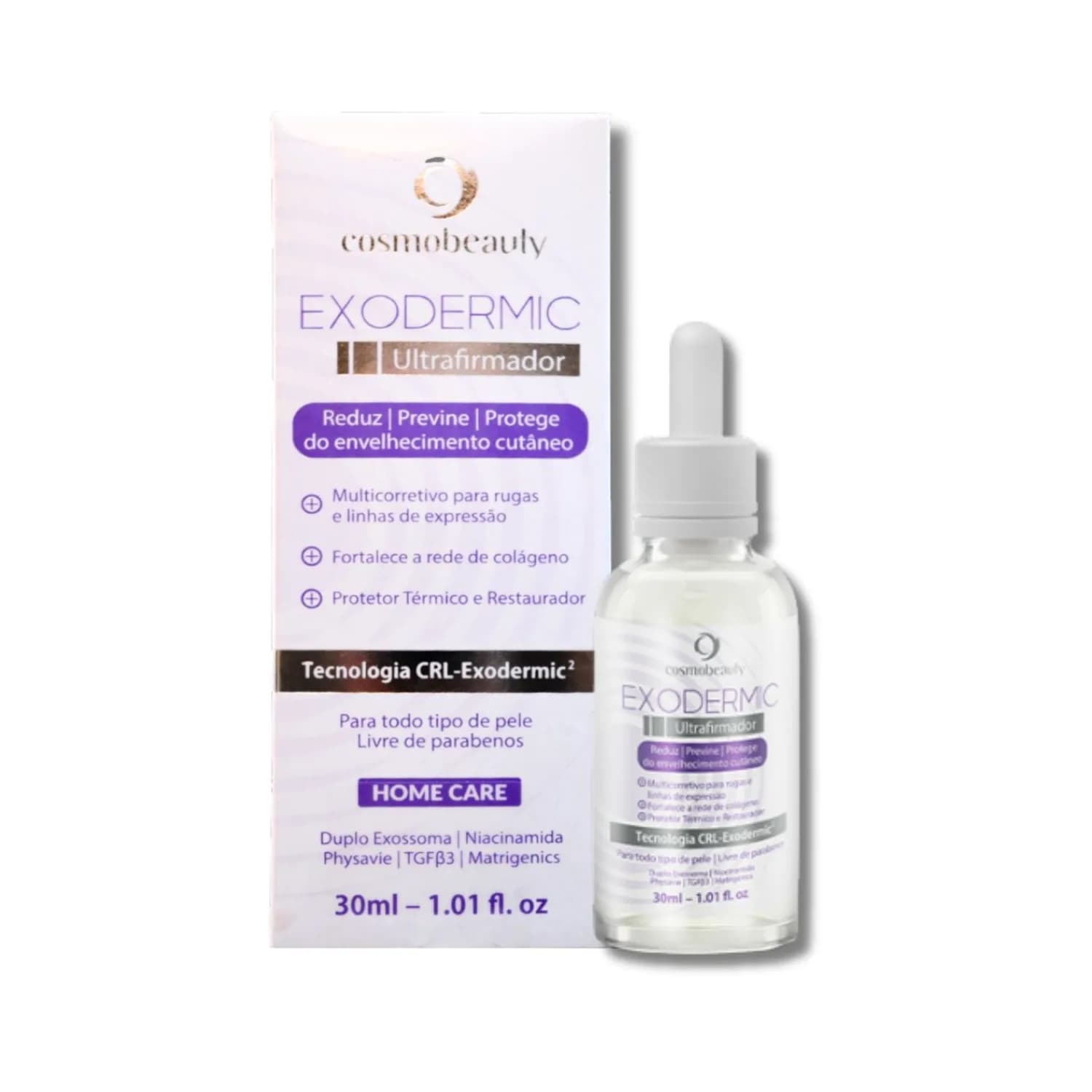 Cosmobeauty Exodermic Fluido Ultrafirmador Exossomas 30ml — foto 1