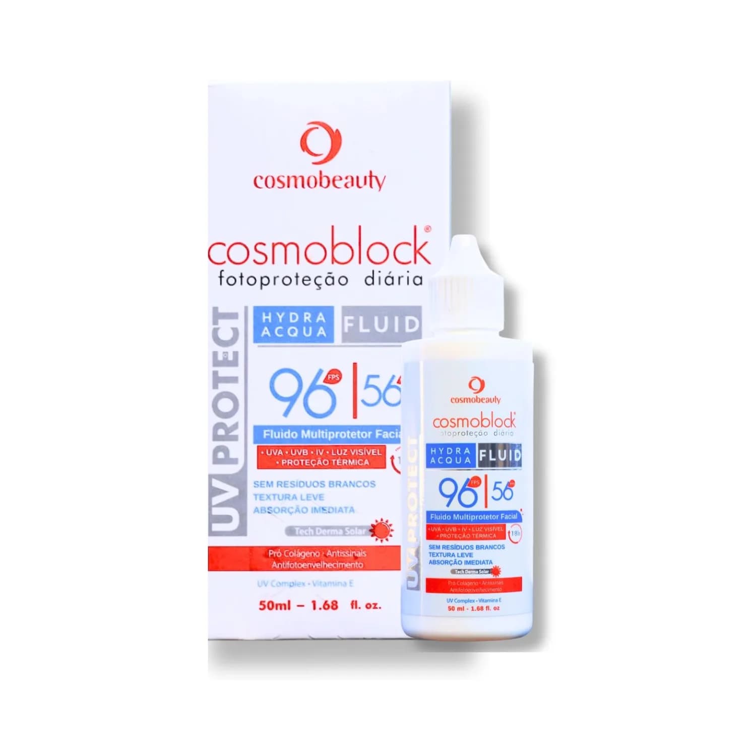 Cosmobeauty Fitro Cosmoblock FPS 96 Hydra Acqua Fluid 50ml