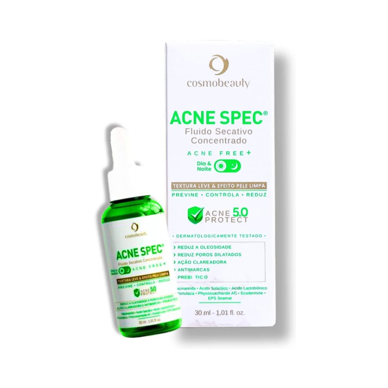 Cosmobeauty Fluído Secativo Acne Spec Concentrado 30ml — foto 1