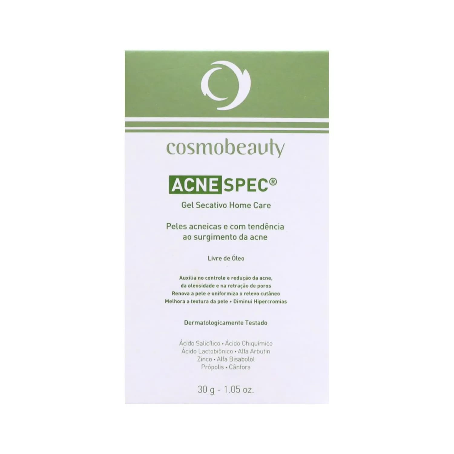 Cosmobeauty Gel Secativo Acne Spec Peles Oleosas 30g — foto 1
