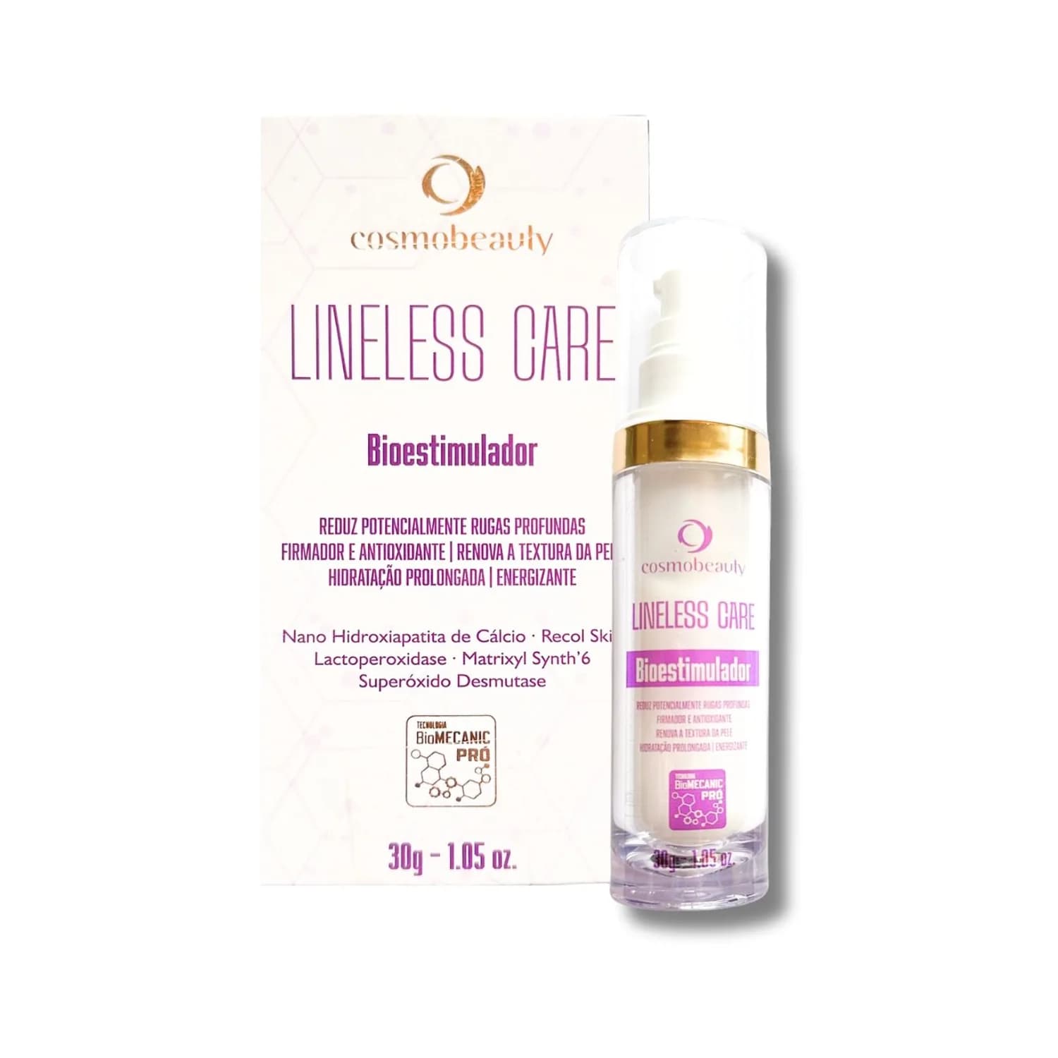 Cosmobeauty Lineless Care Creme Facial Bioestimulador 30g — foto 1