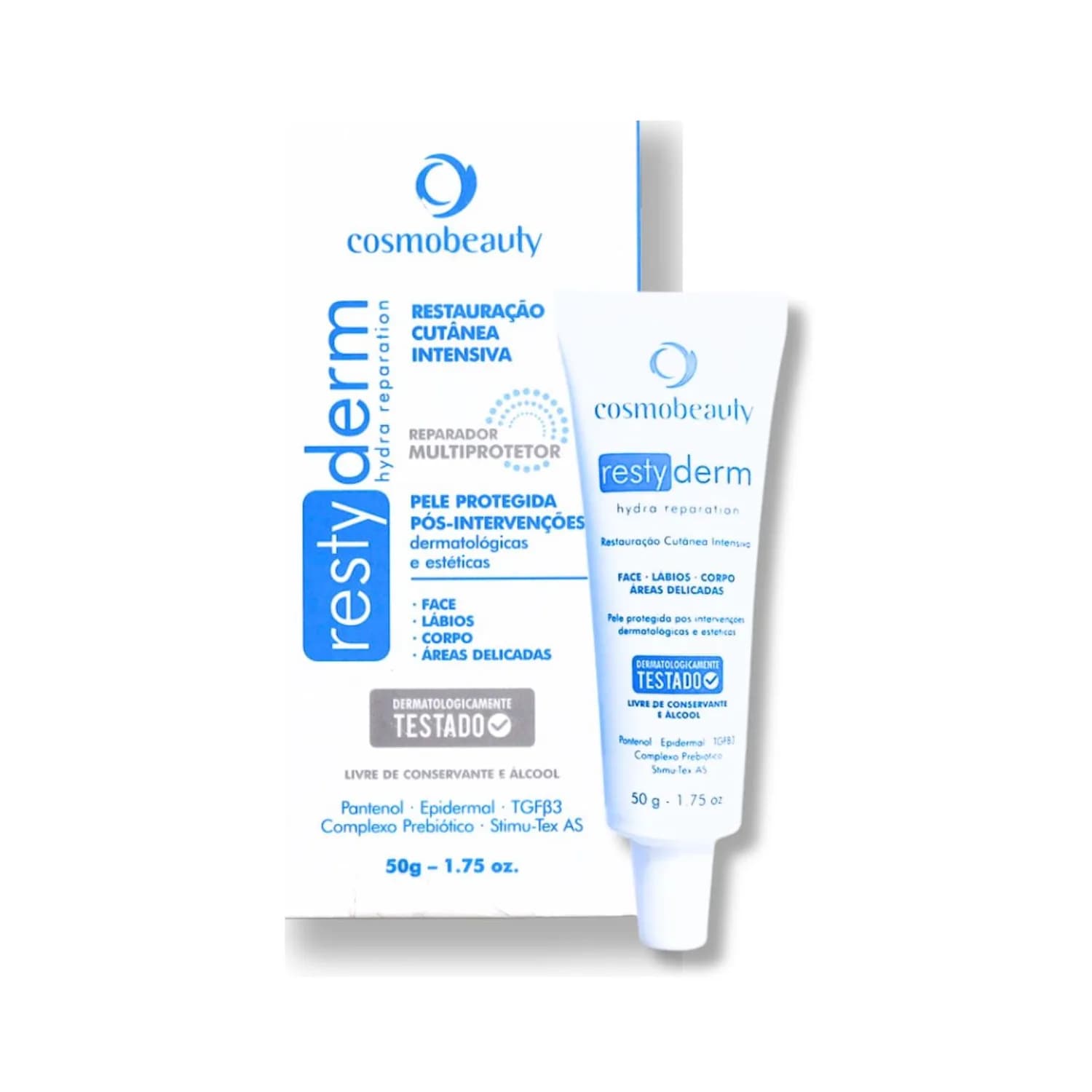 Cosmobeauty Restyderm Máscara de Hidratação Facial 50g