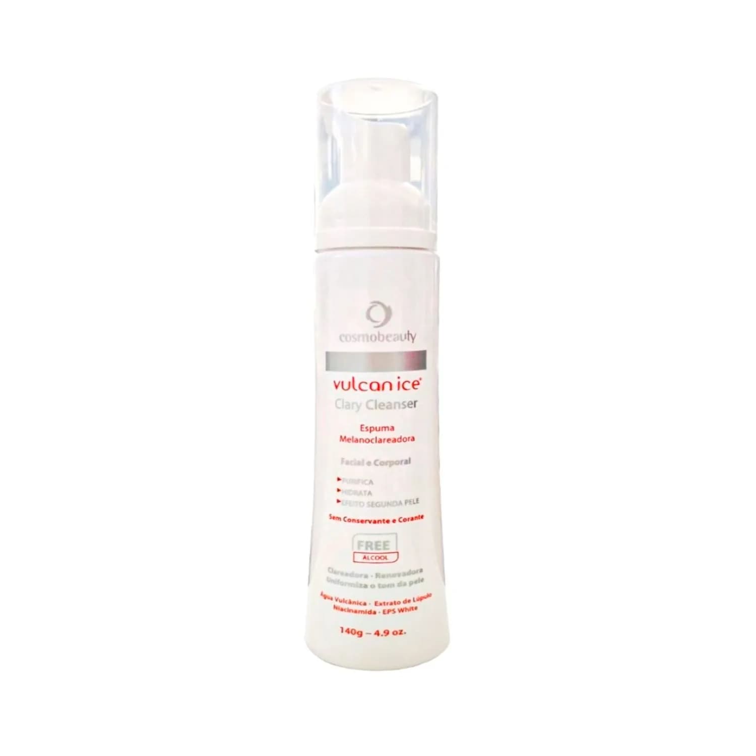 Cosmobeauty Sabonete Facial Vulcan Ice Clary Cleanser 140g — foto 1