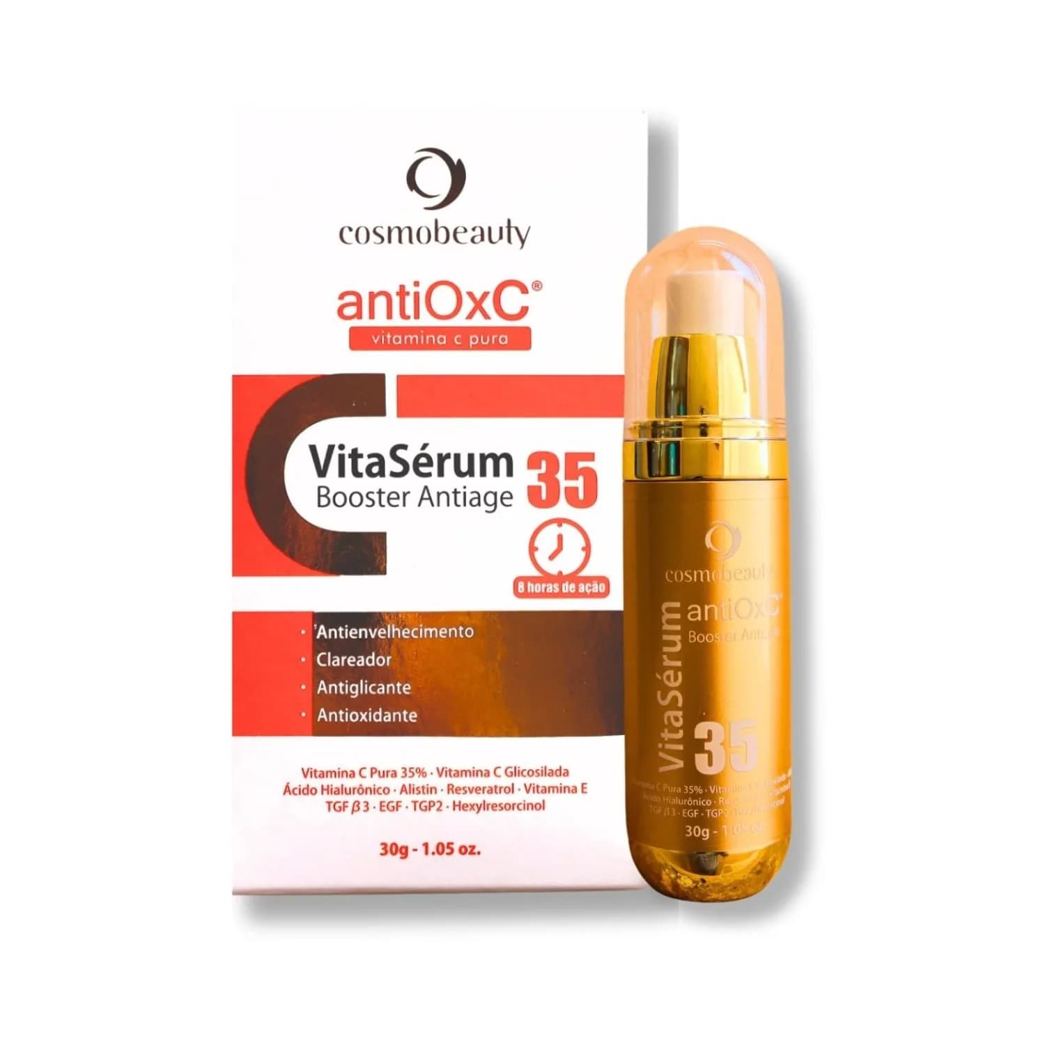 Cosmobeauty Sérum Antiox C Booster Vitamina C Pura 35% 30g — foto 1