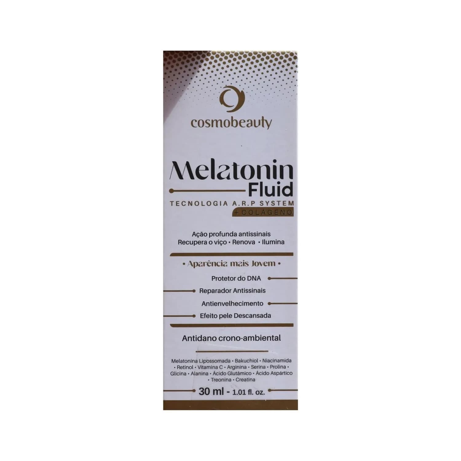 Cosmobeauty Sérum Facial Melatonin Fluid Colágeno 30ml — foto 1