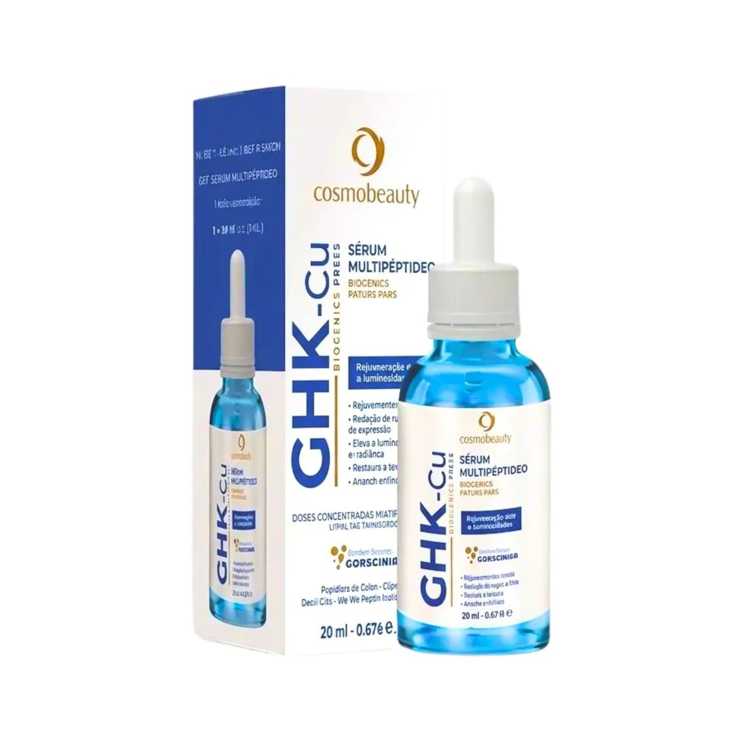 Cosmobeauty Serum Multipeptideos GHK Cu  Fluid 20ml Envio ja — foto 1