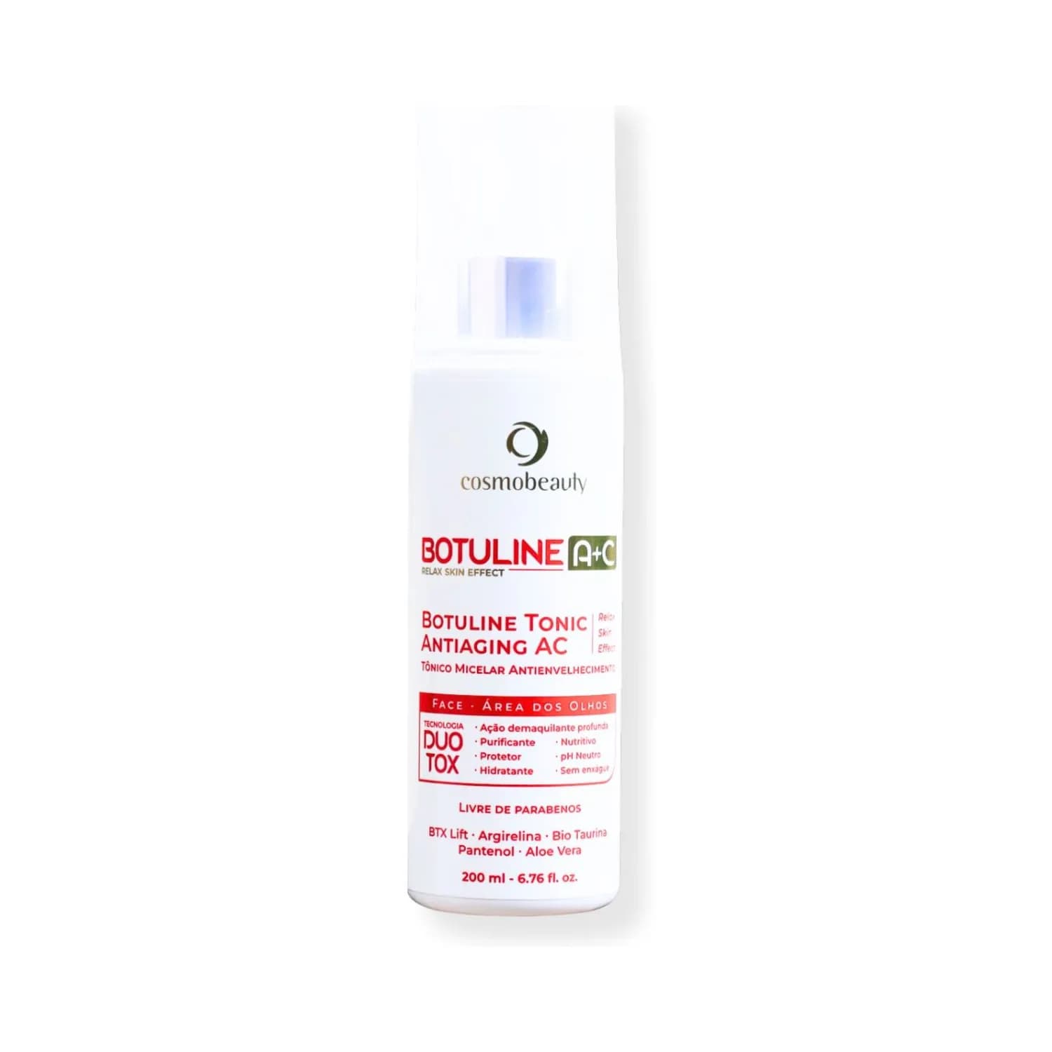 Cosmobeauty Tonico Facial Anti Idade Botuline AC Duo T 200ml — foto 1