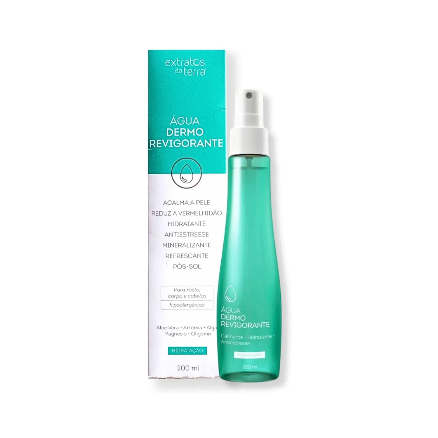 Extratos da Terra Agua Dermo Revigorante 200ml