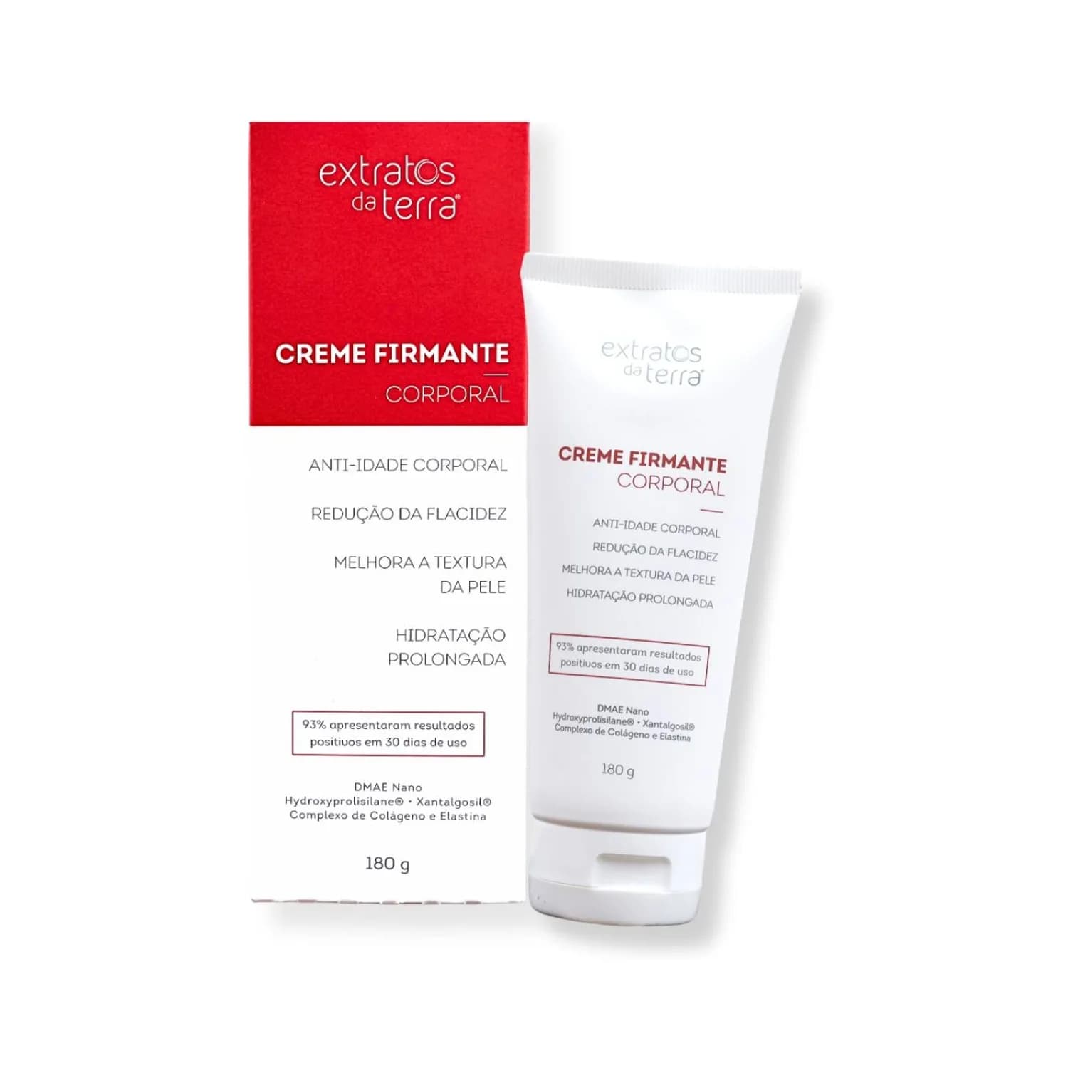 Extratos da Terra Creme Firmante Corporal Anti Idade 180g