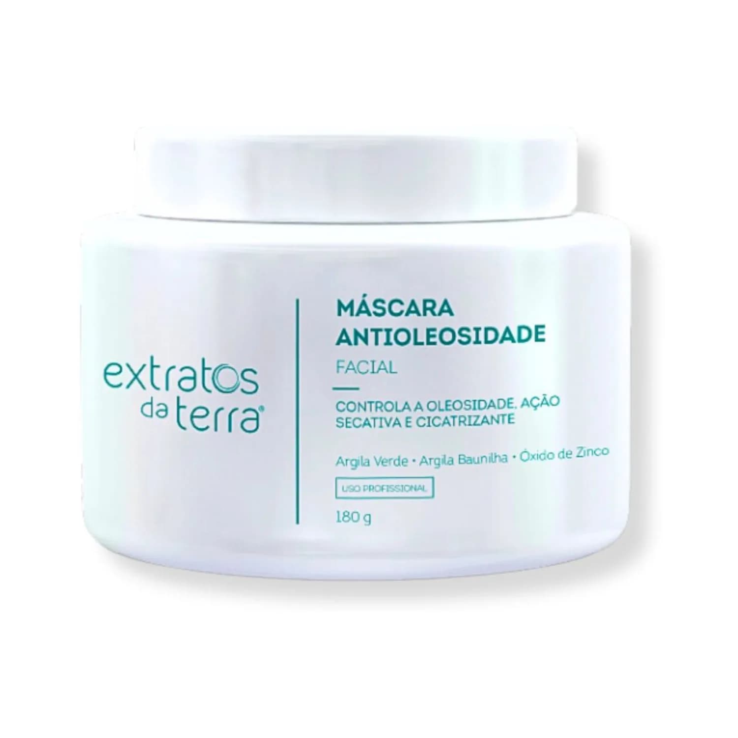 Extratos da Terra Mascara Antioleosidade 180g