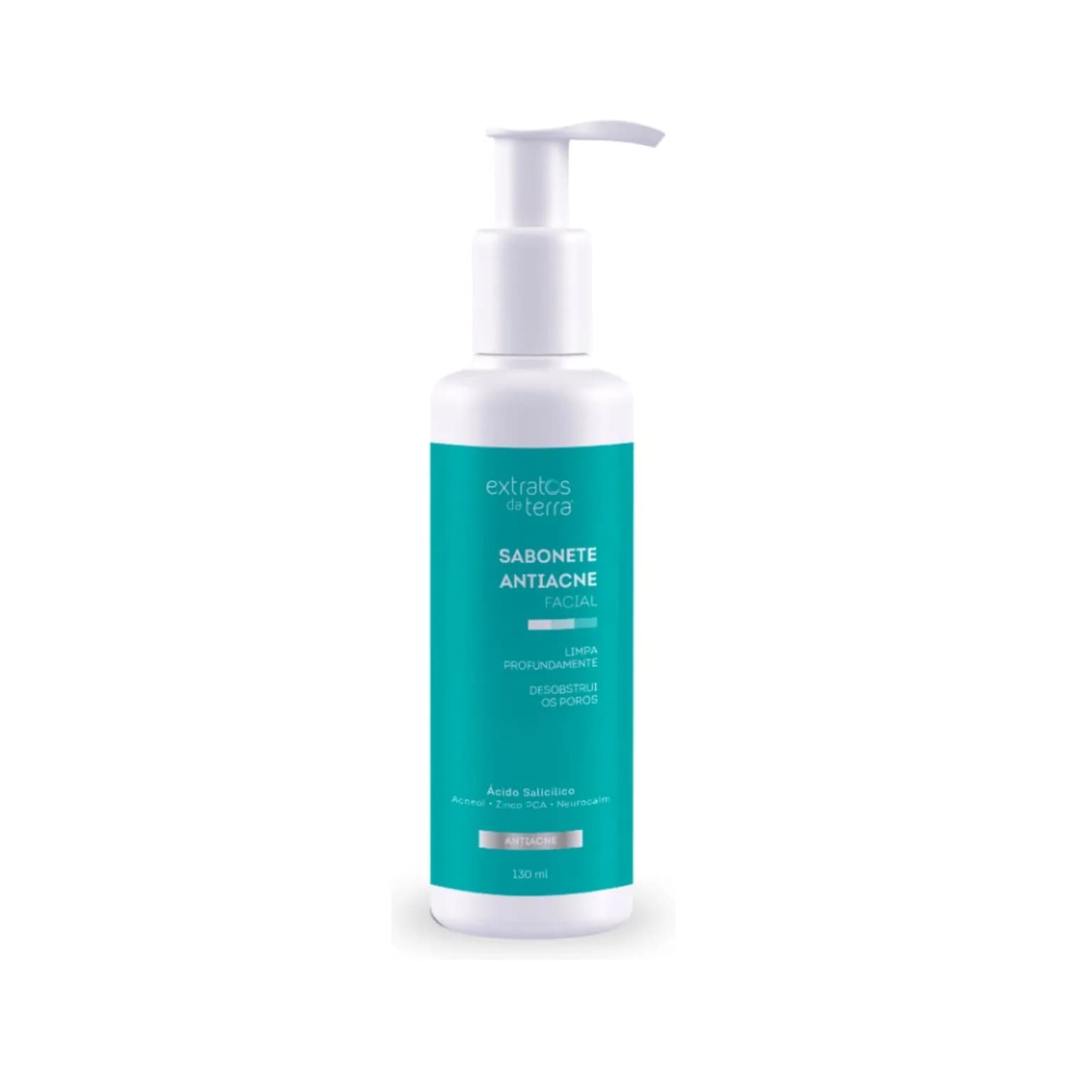 Extratos da Terra Sabonete Facial Antiacne espinhas 130ml — foto 1
