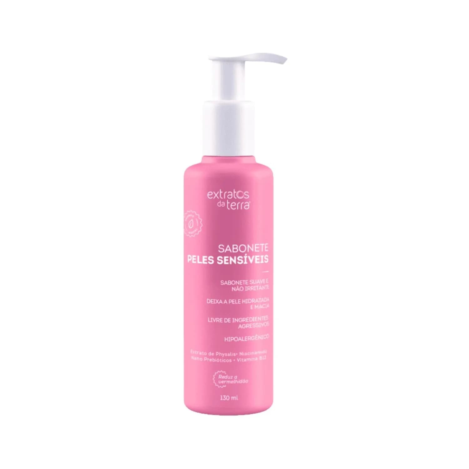Extratos da Terra Sabonete Facial Peles Sensíveis 130ml — foto 1
