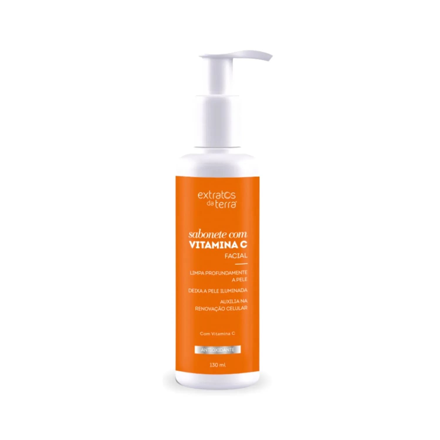 Extratos da Terra Sabonete Facial Vitamina C Skin Care 130m — foto 1