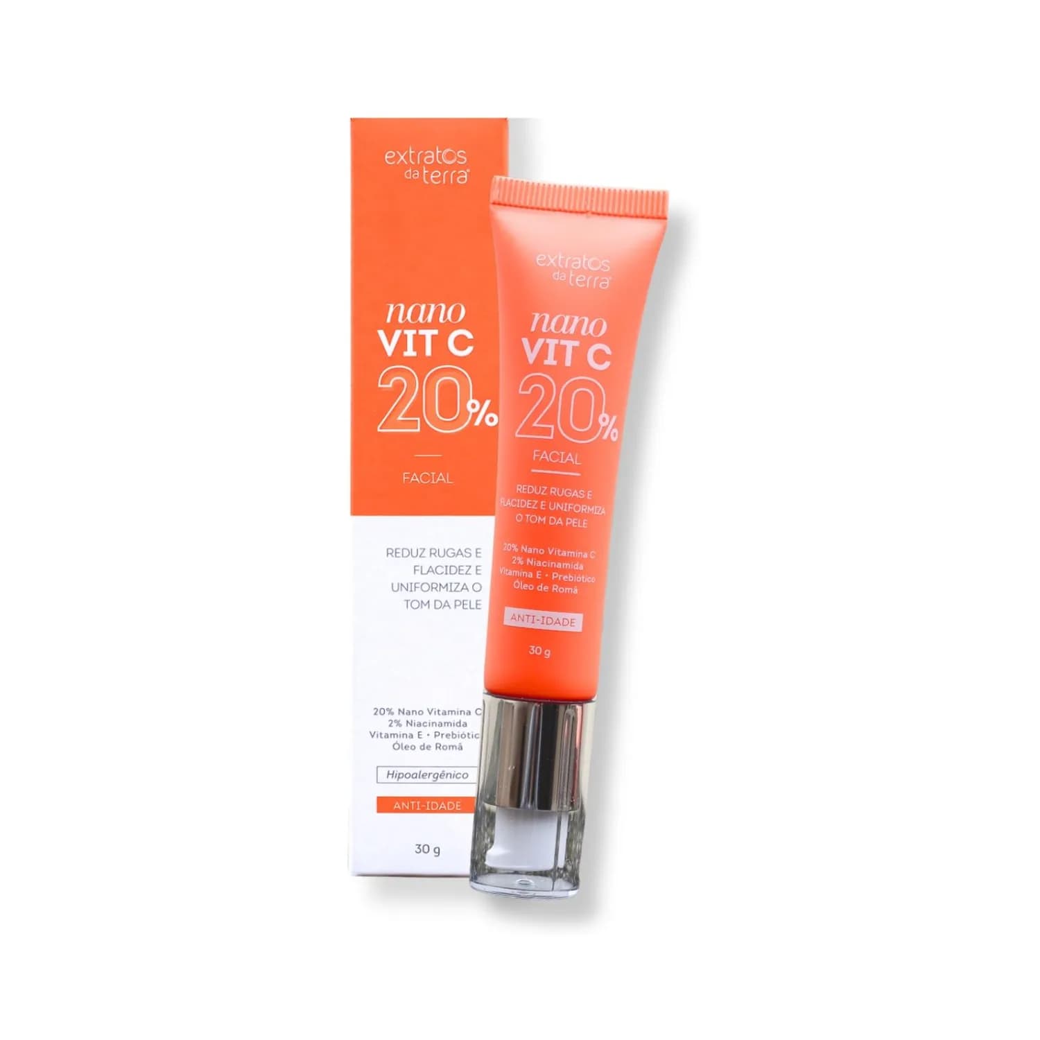 Extratos da Terra Vitamina C Nano Vit C 20% Anti Idade 30g — foto 1