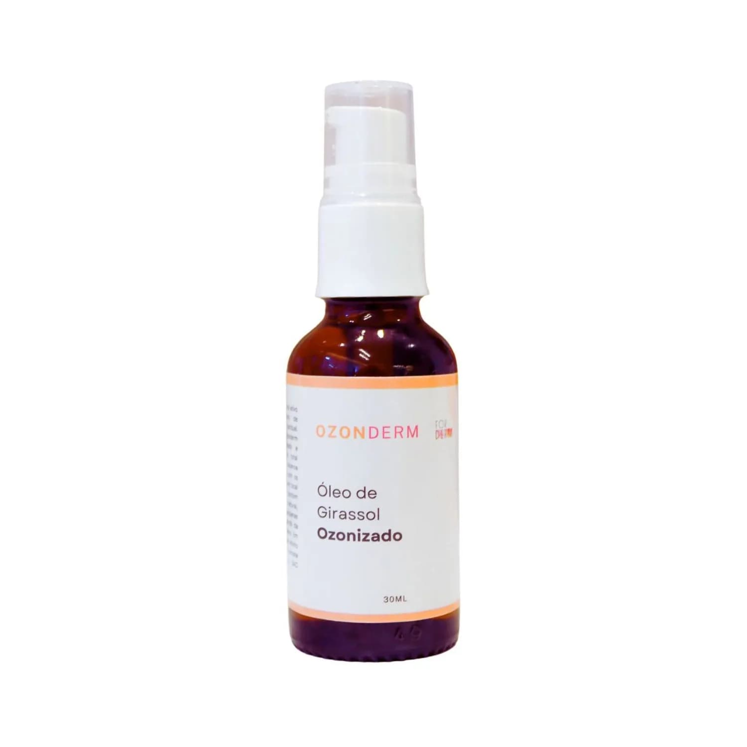 For Derm Óleo de Girassol Ozonizado Ozonderm 30ml - Envio ja