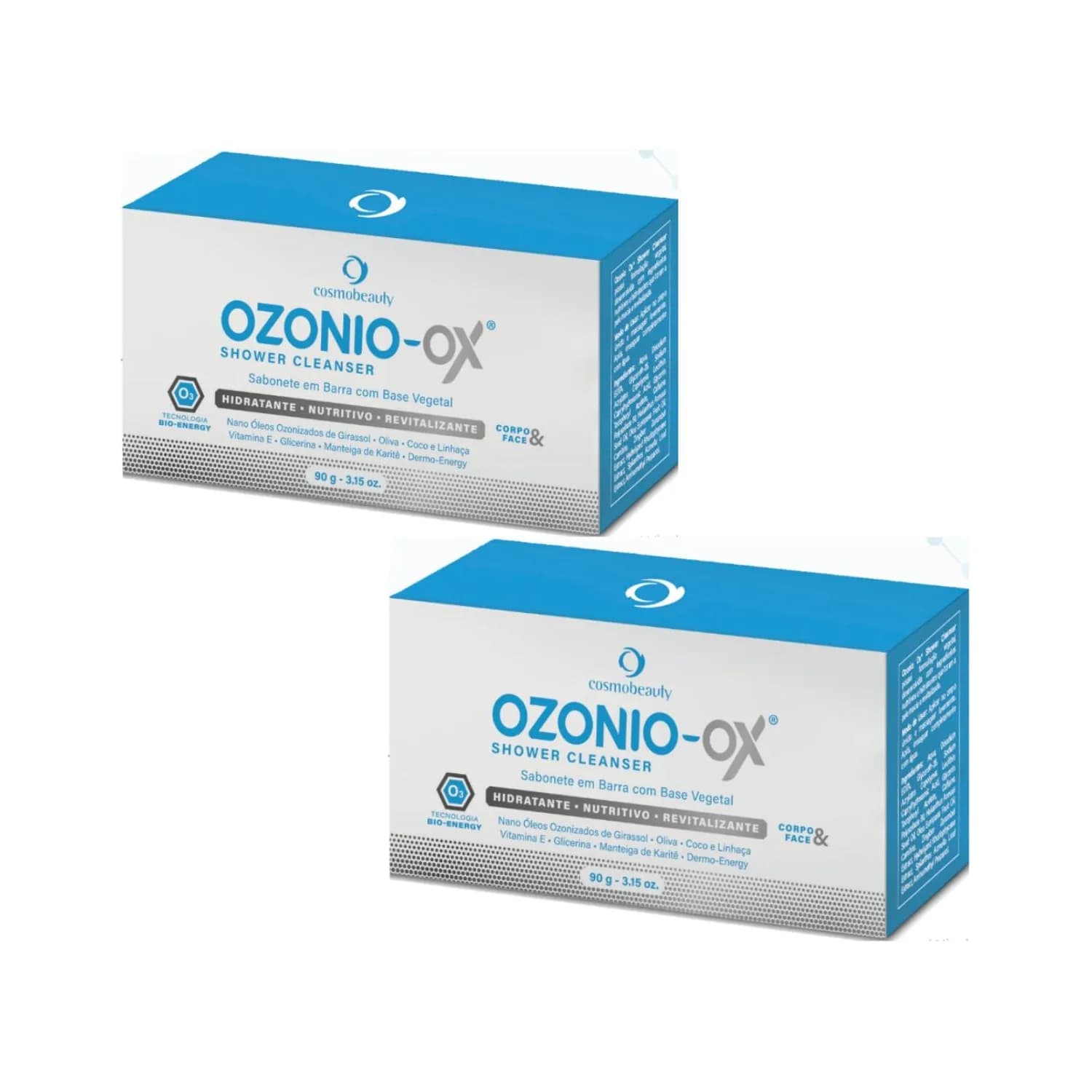 Kit 2x Cosmobeauty Sabonete em Barra Ozonizado Ox 90gr — foto 1