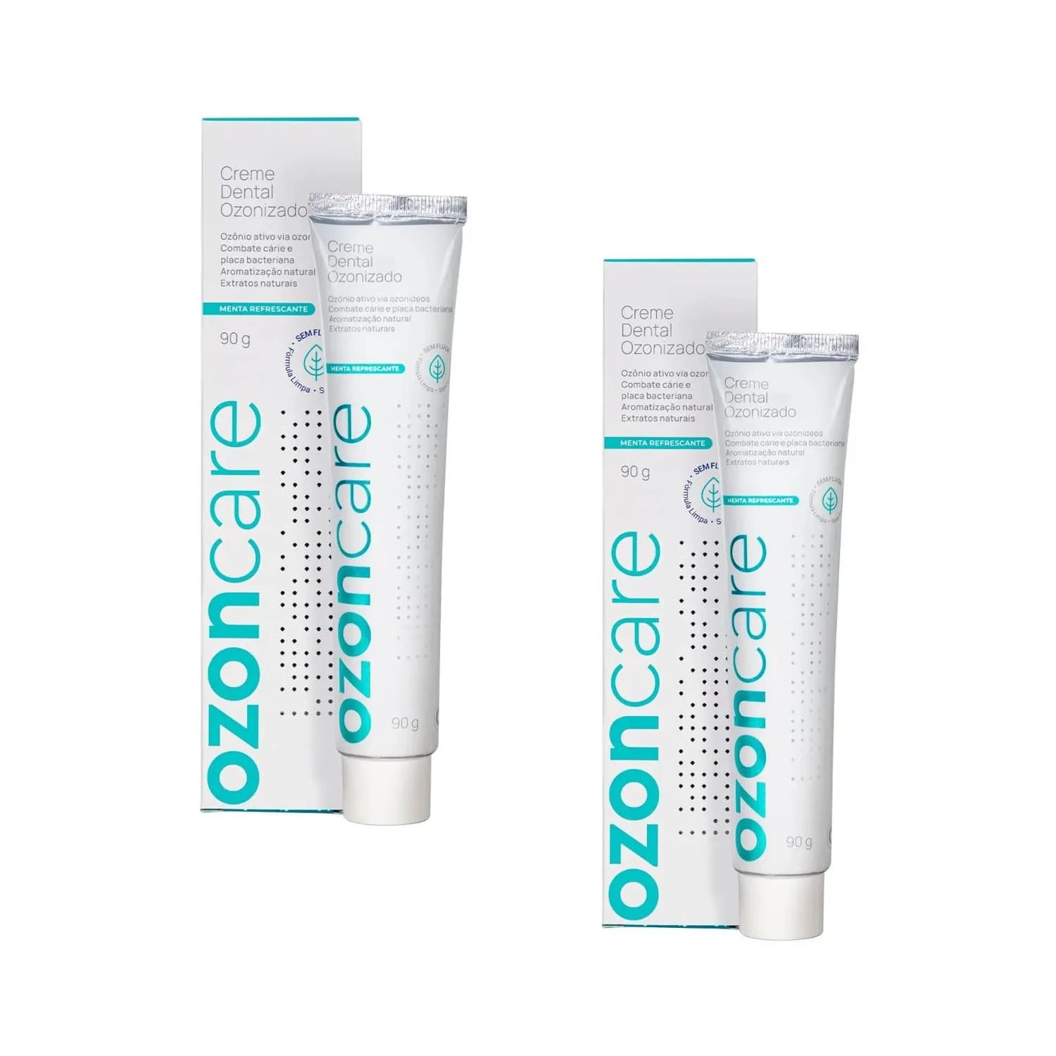 Kit 2x Philozon Creme Dental Pasta de Dente Ozonizada 90g — foto 1
