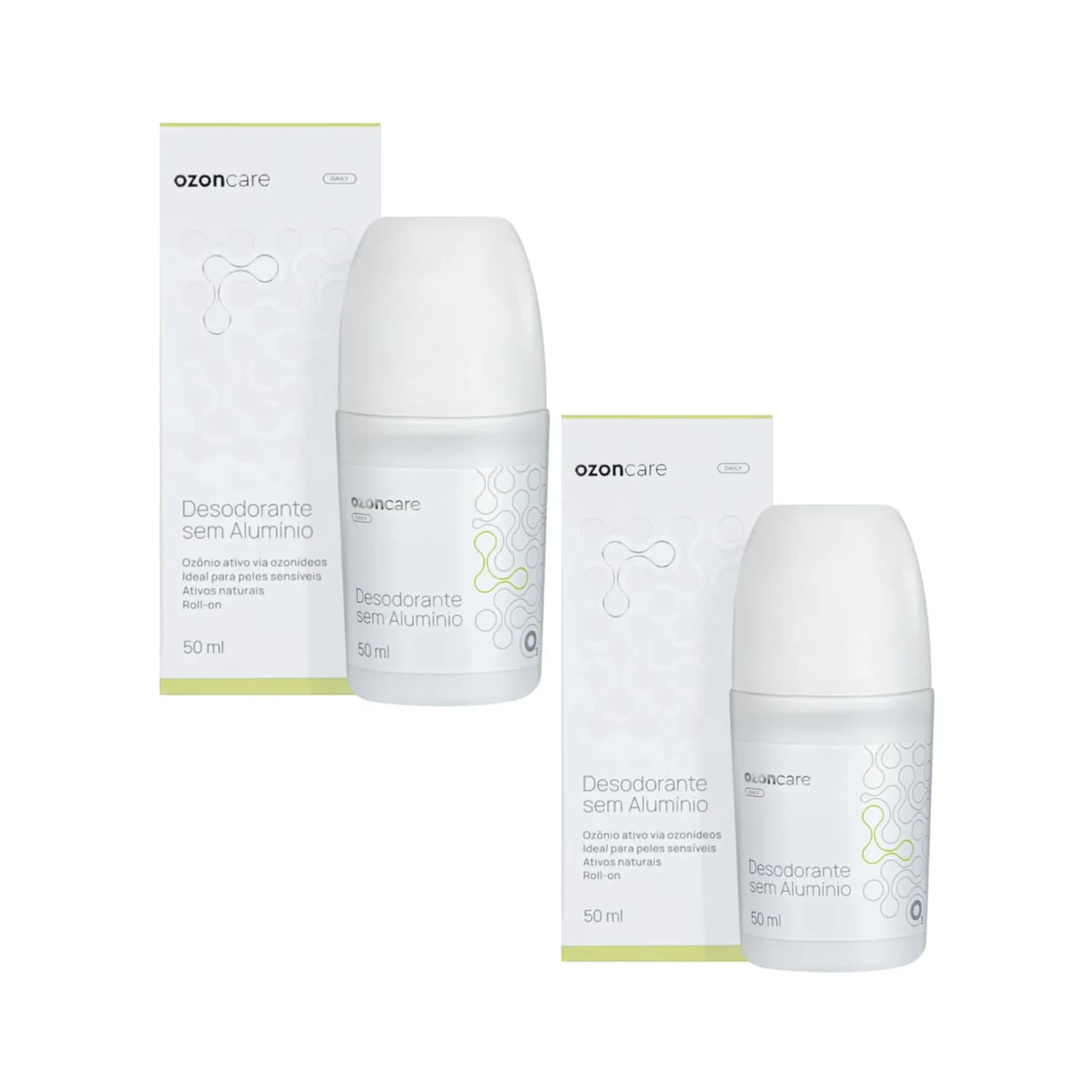 Kit 2x Philozon Desodorante Rollon Ozonizado 50ml — foto 1