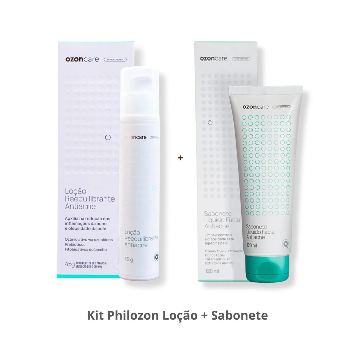 Ozoncare Kit Sabonete e Locao Anti Acne Ozonizada 2 Produtos — foto 1