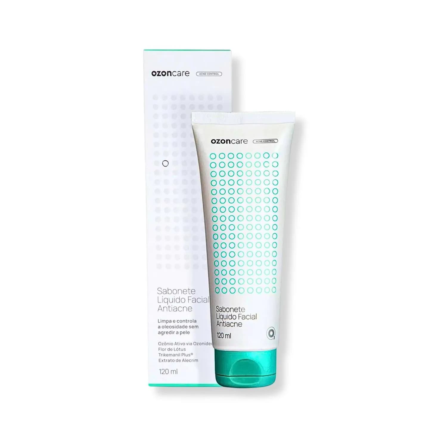 Philozon Sabonete Líquido Facial Ozoncare Anti Acne 120ml — foto 1