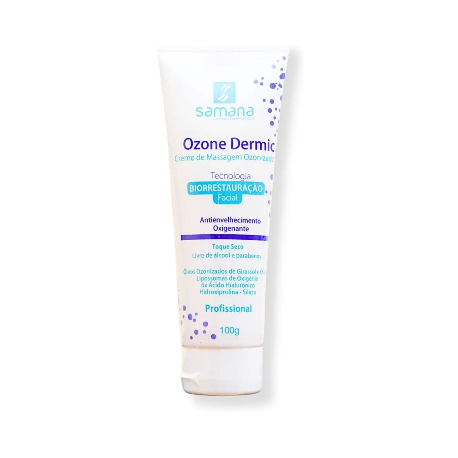 Samana Creme de Massagem Facial Ozone Dermic 100g — foto 1