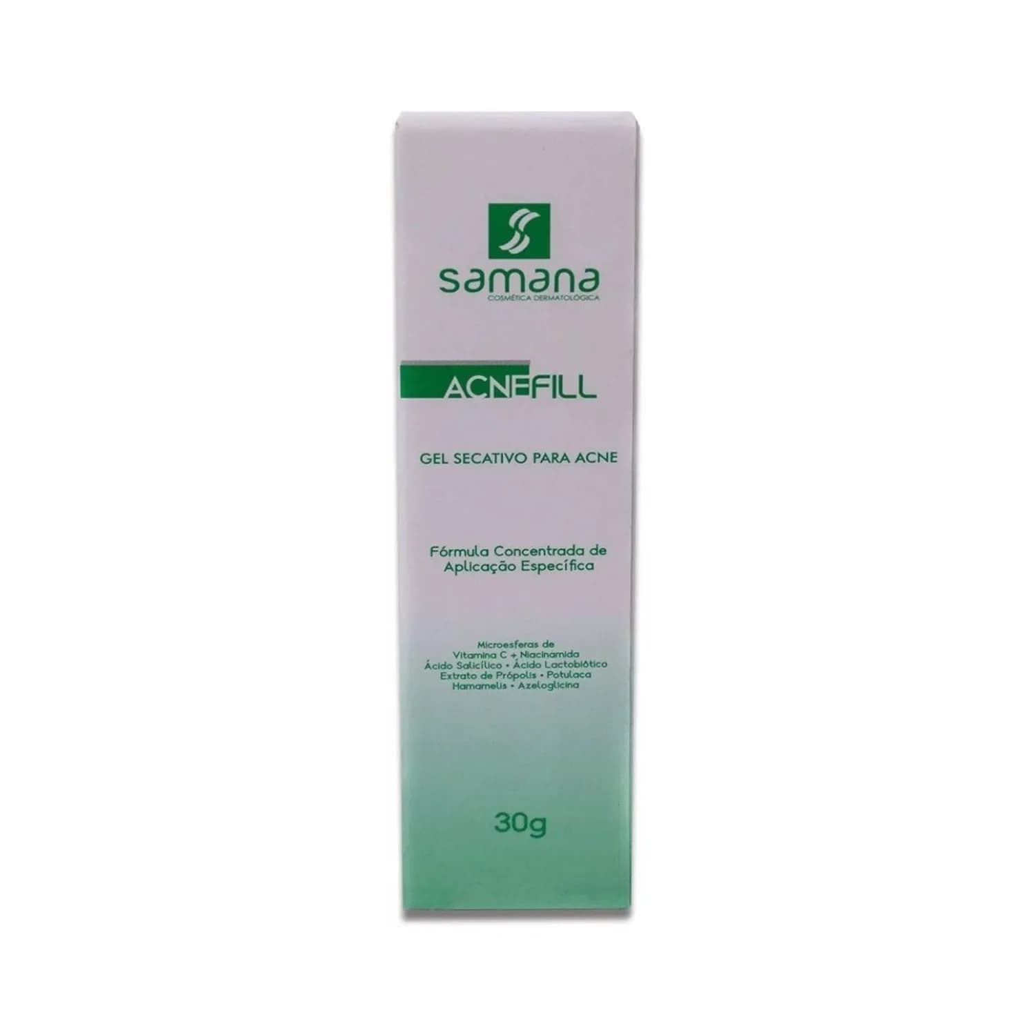 Samana Gel Facial Secativo para Acne - Acne Fill 30ml — foto 1