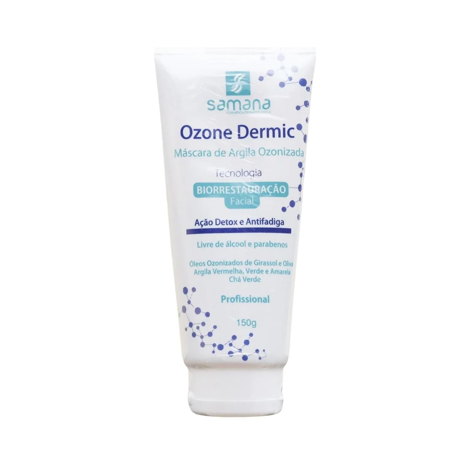 Samana Máscara de Argila Facial Ozone Dermic 150g — foto 1