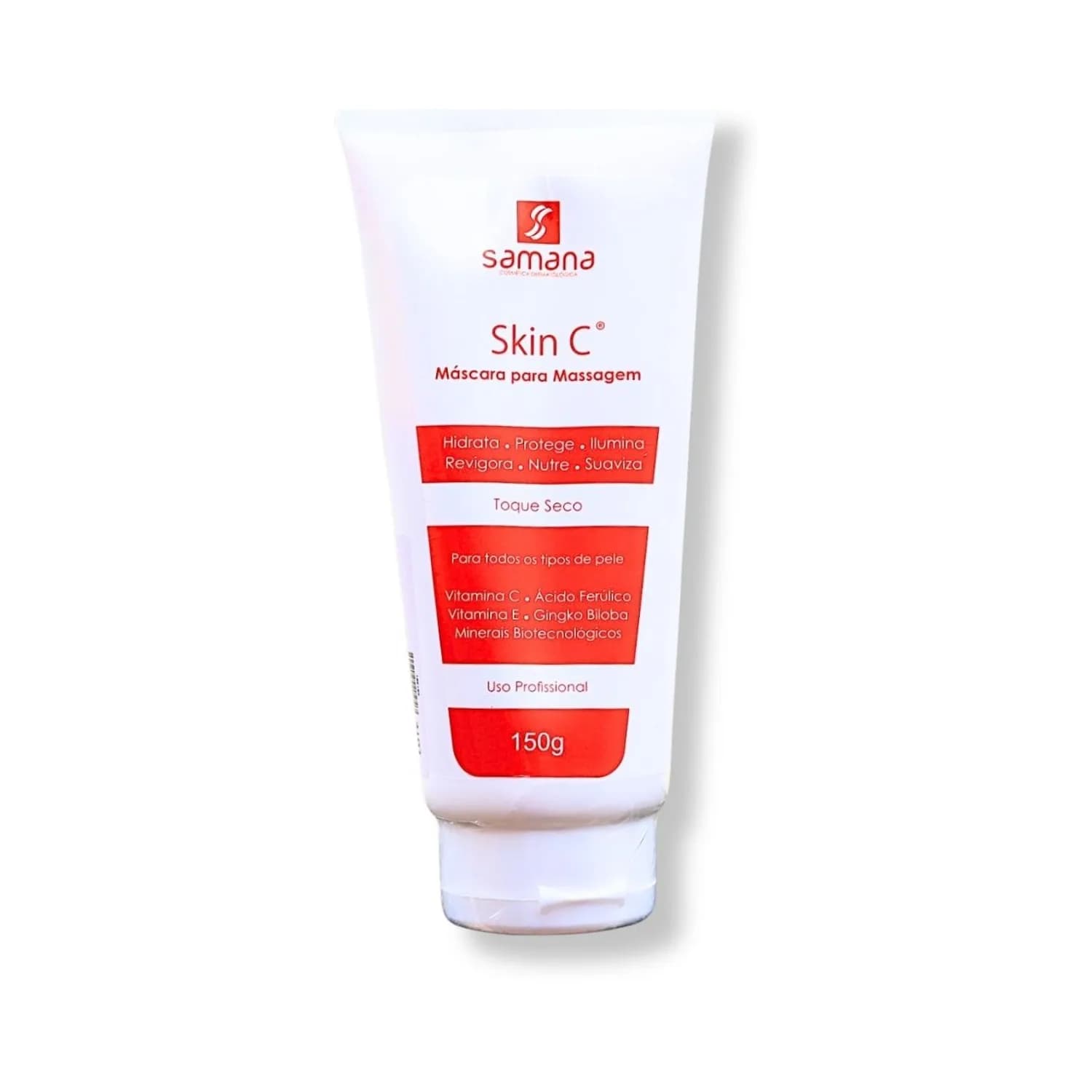 Samana Mascara Facial de Massagem Vitamina C Skin 150g — foto 1