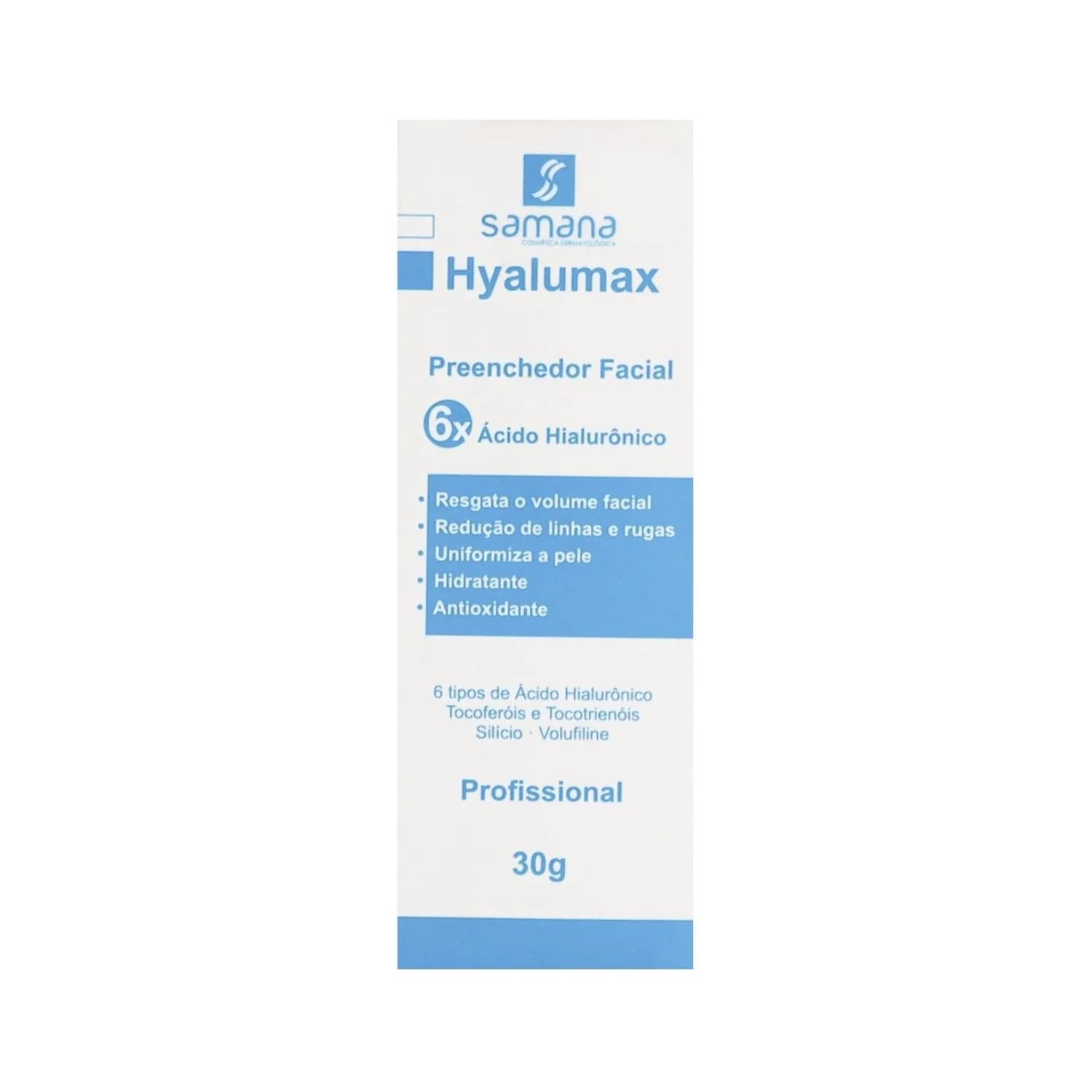 Samana Sérum Facial Ozone Dermic Ácido Hialurônico 30ml
