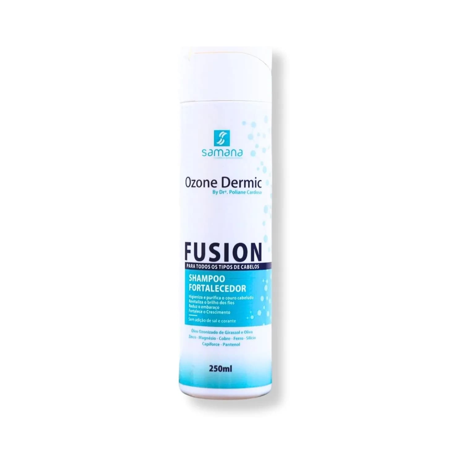 Samana Shampoo Ozone Dermic Fortalecedor Ozonizado 250ml — foto 1