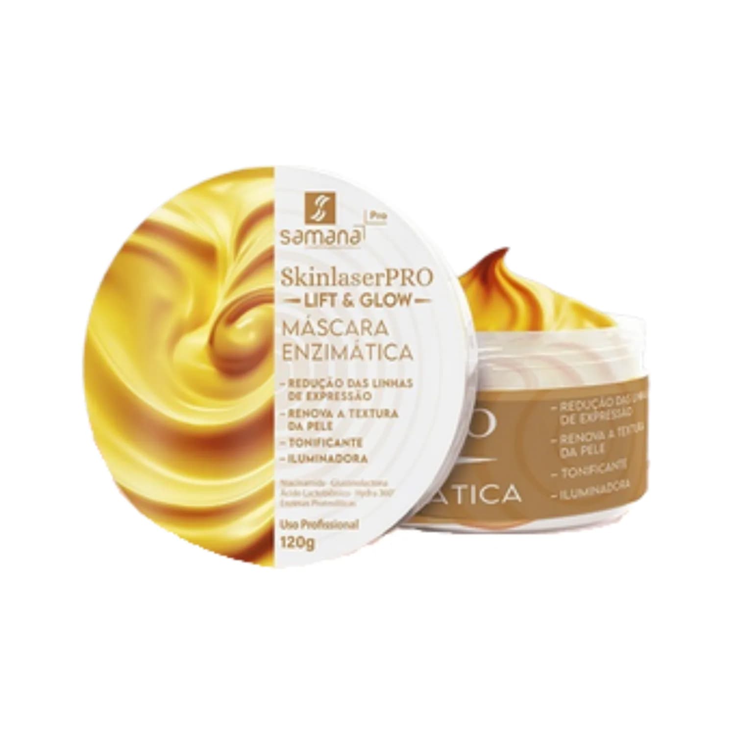 Samana Skin Laser Pro Máscara Facial Enzimática 120g — foto 1
