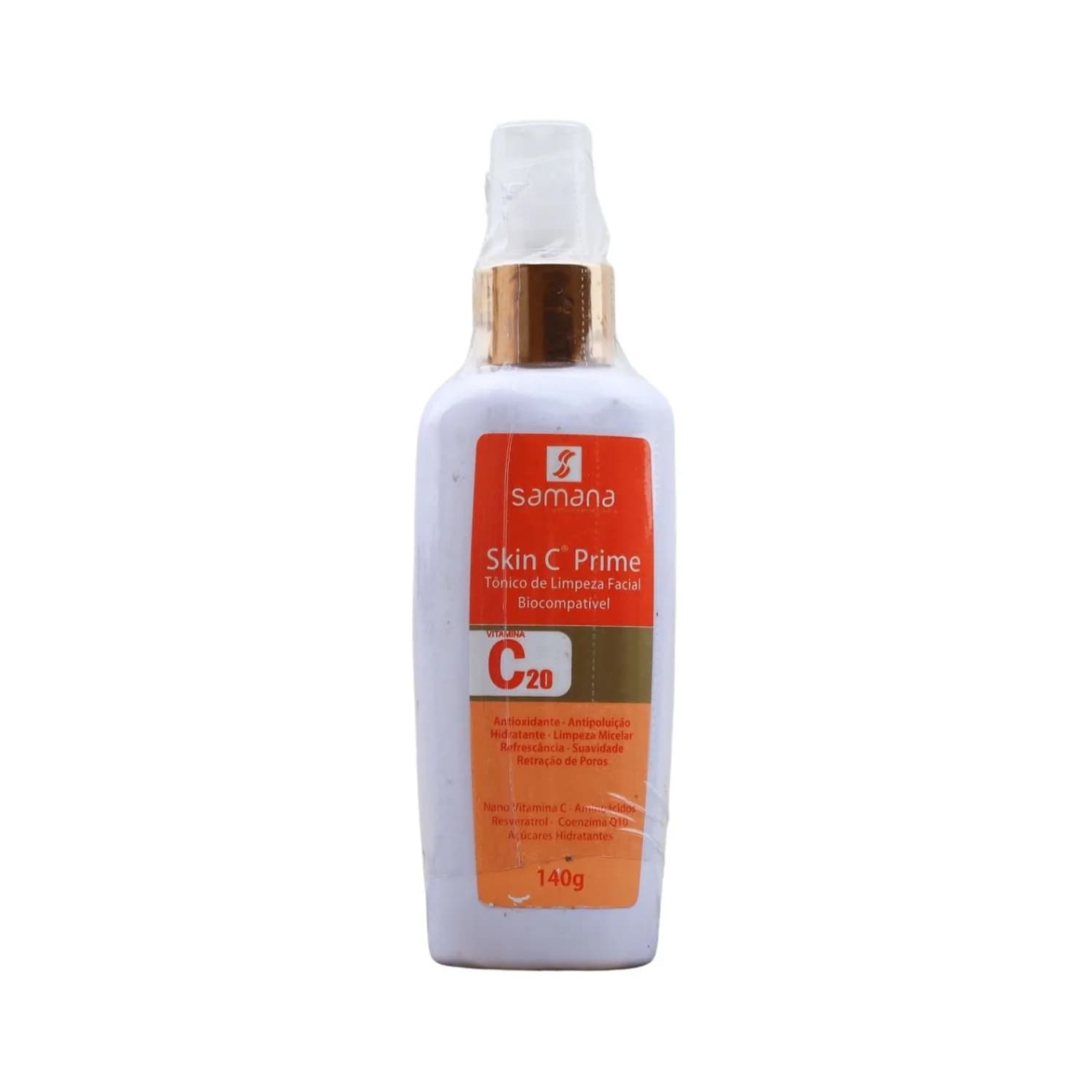 Samana Tônico de Limpeza Facial Skin C Prime 140ml — foto 1