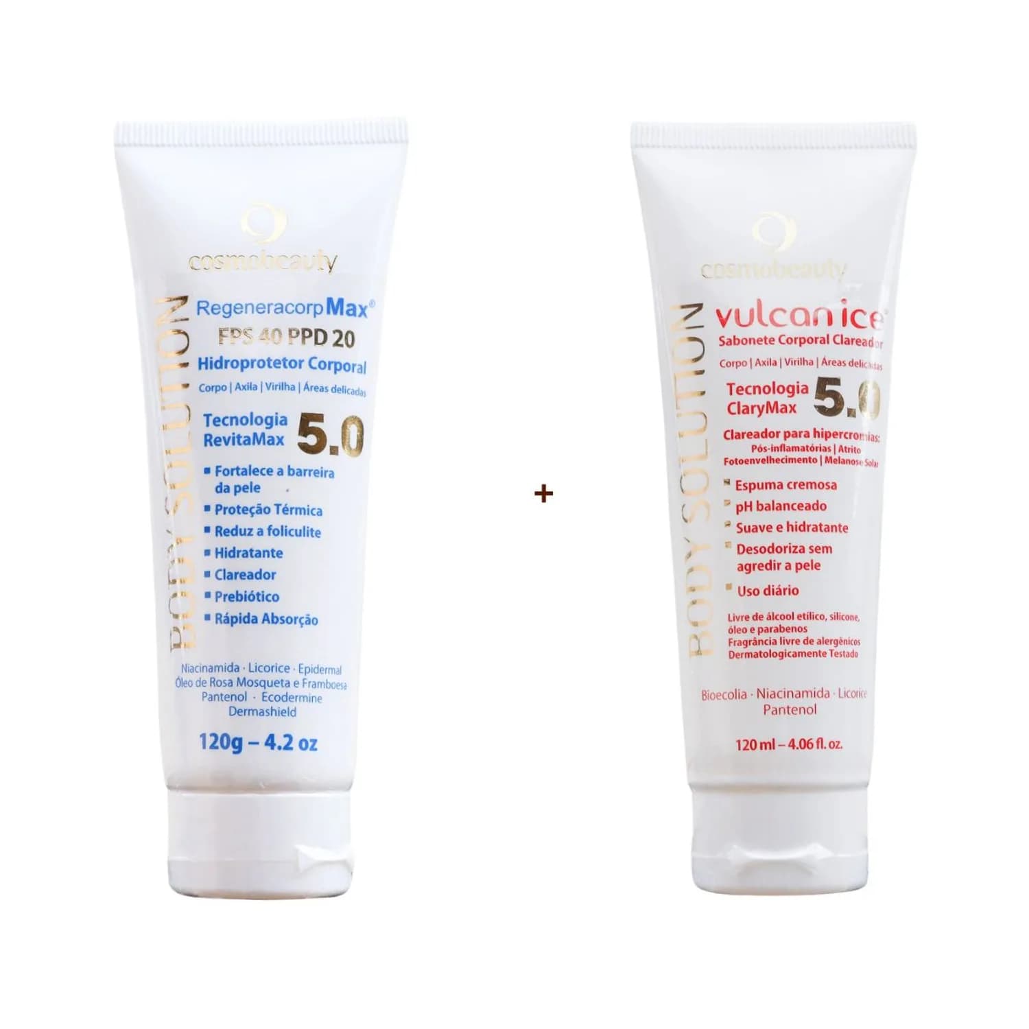 Cosmobeauty Kit Sabonete Clareador e Hidratante Corporal Max